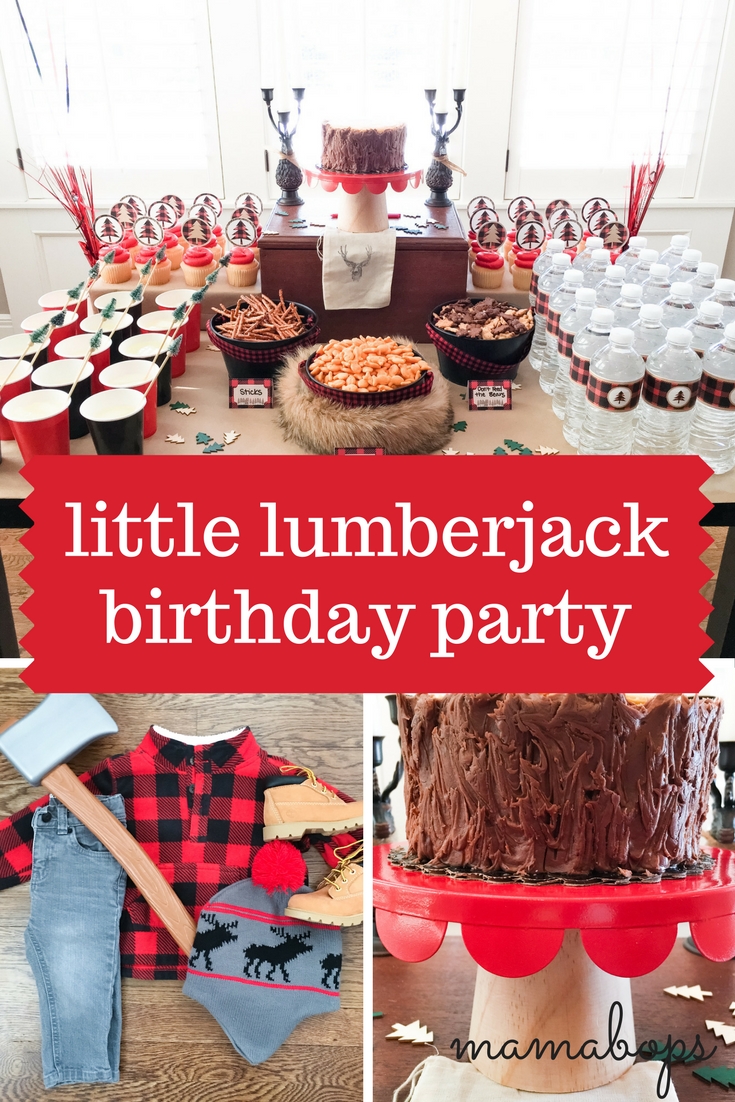 Little Lumberjack Birthday Party