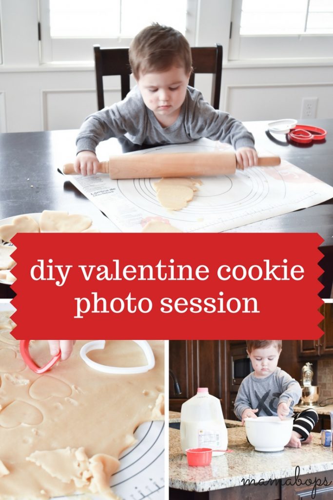 Valentine's Day Cookie Photo Session