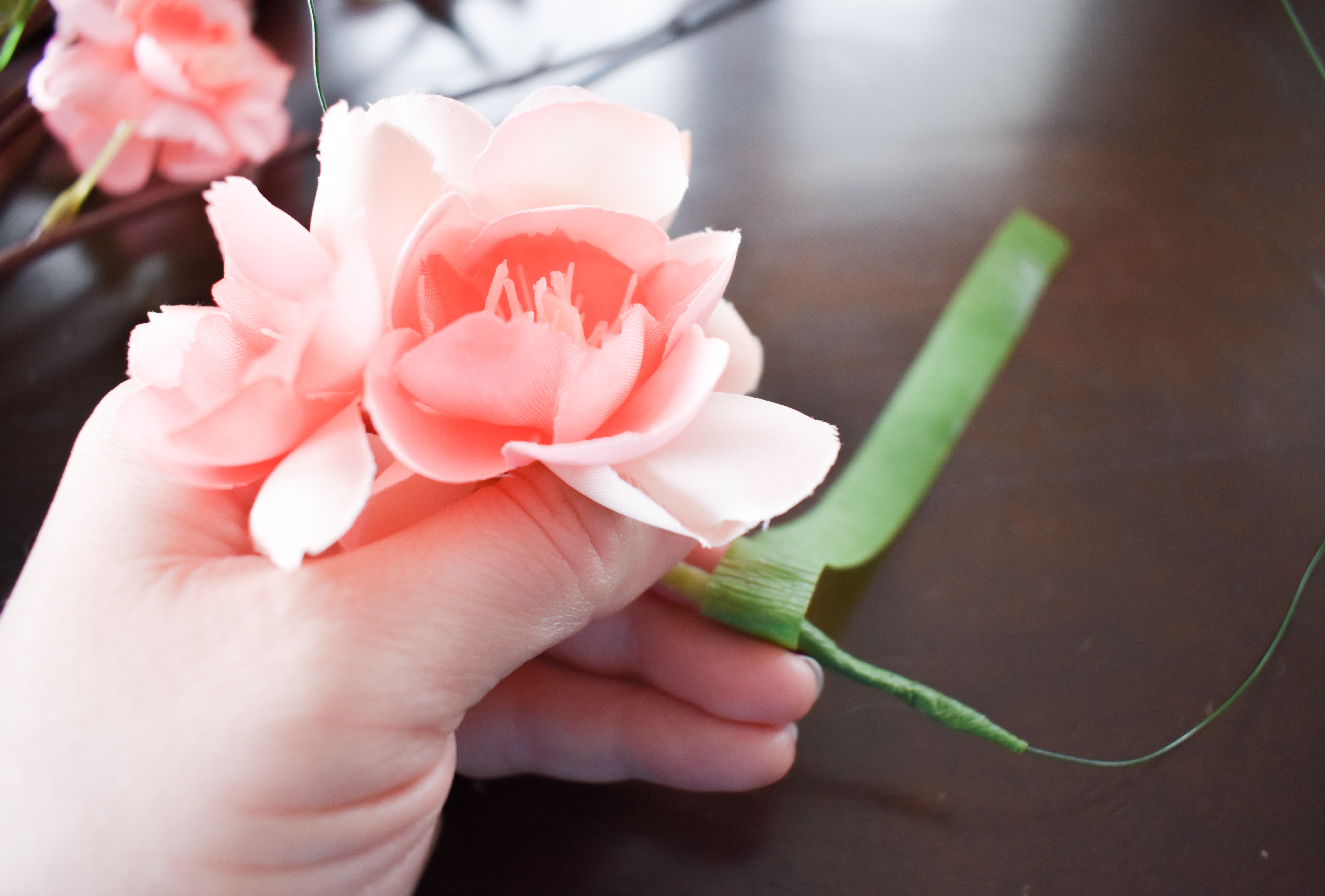 How to Make a Flower Crown with Fake Flowers