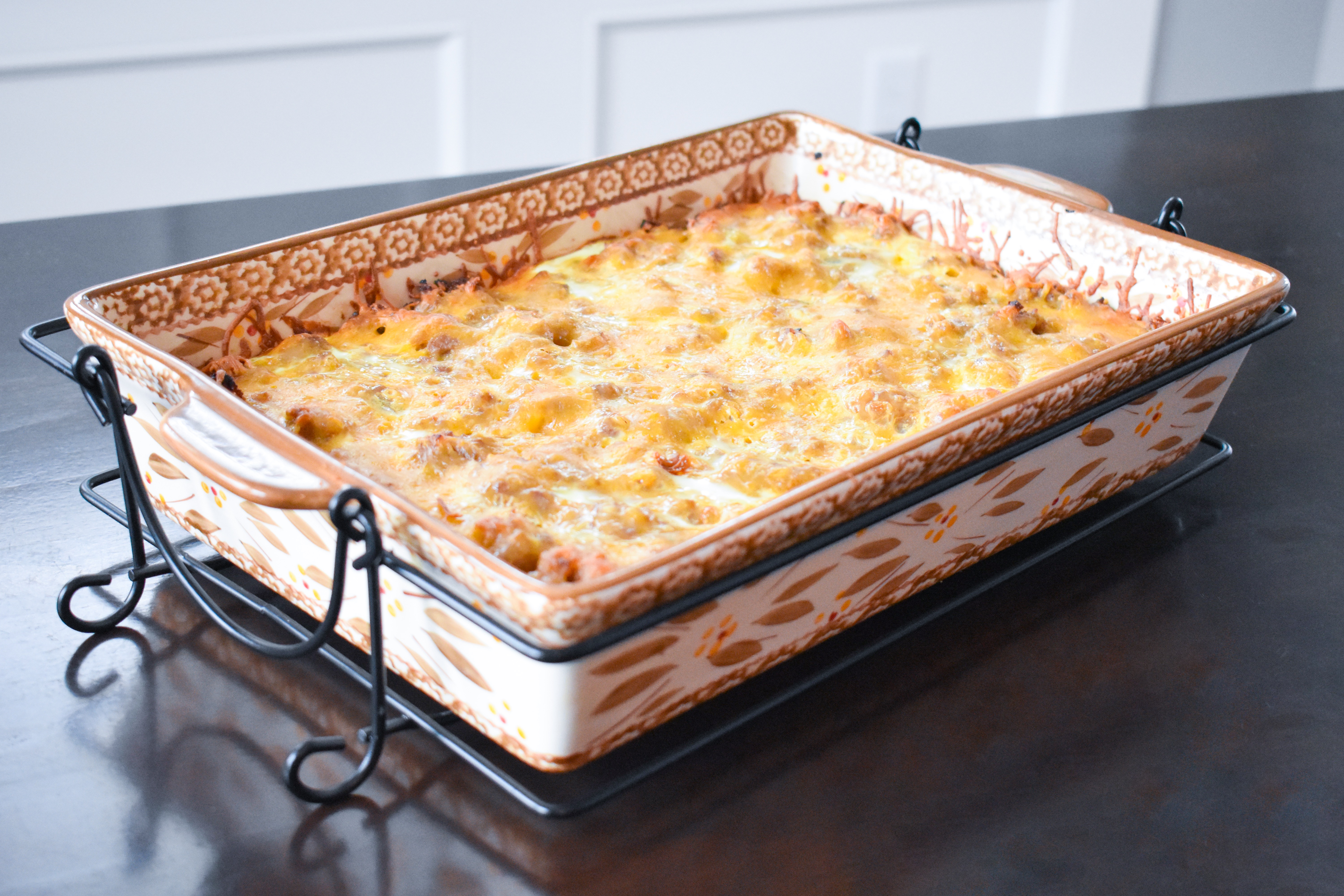 Sausage, Egg, and Hashbrown Breakfast Casserole Recipe