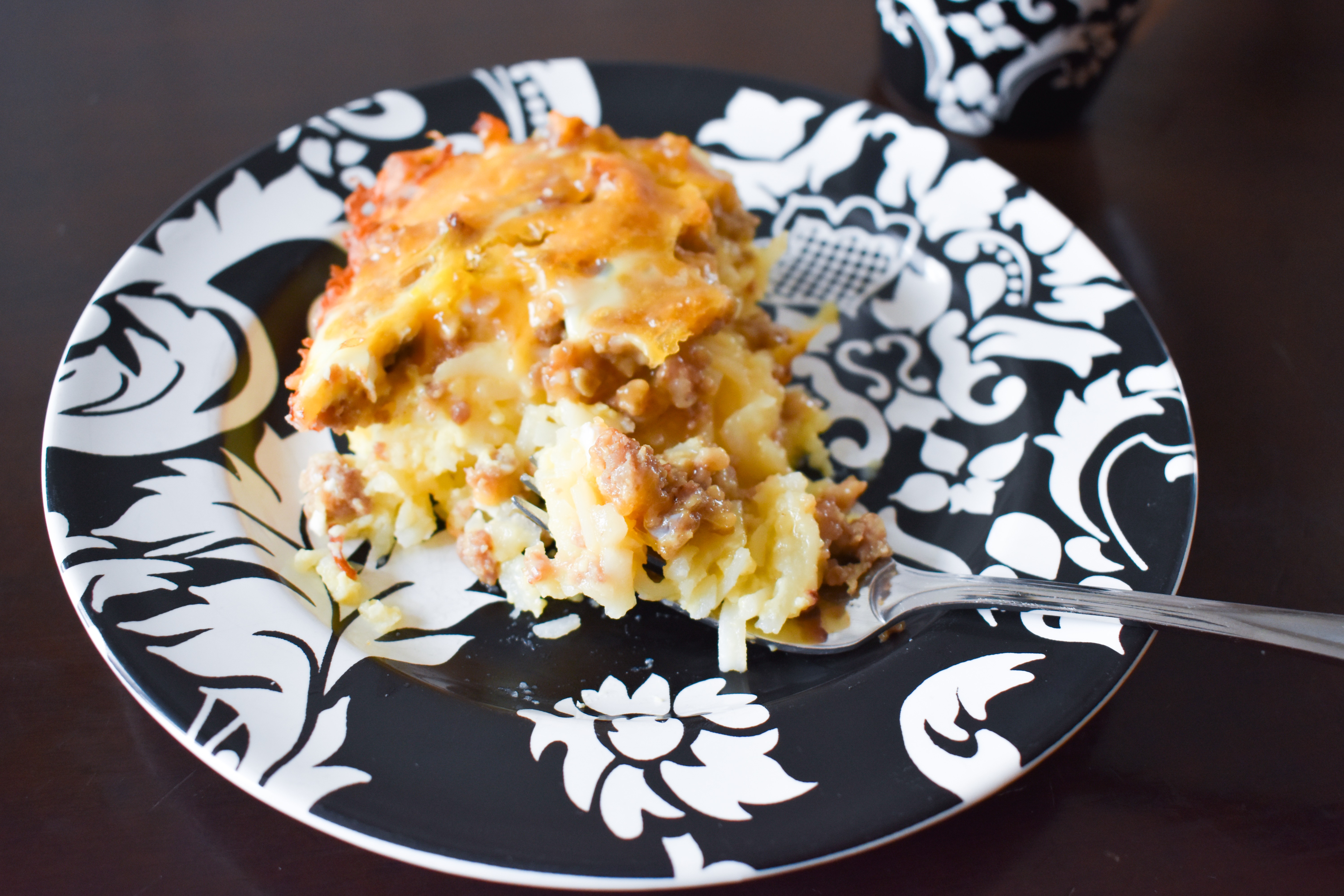 Sausage, Egg, and Hashbrown Breakfast Casserole Recipe