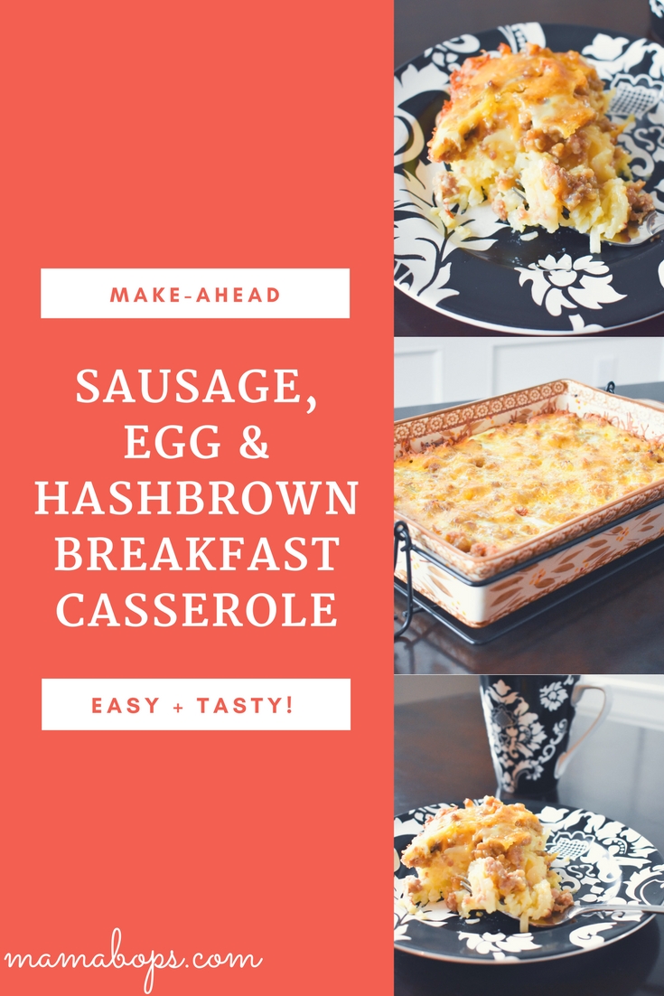 Sausage, Egg, and Hashbrown Breakfast Casserole Recipe