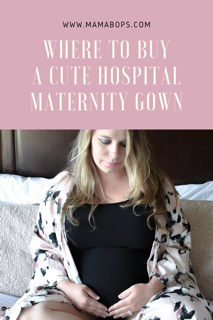 Where to Buy a Cute Maternity Hospital Gown • COVET by tricia