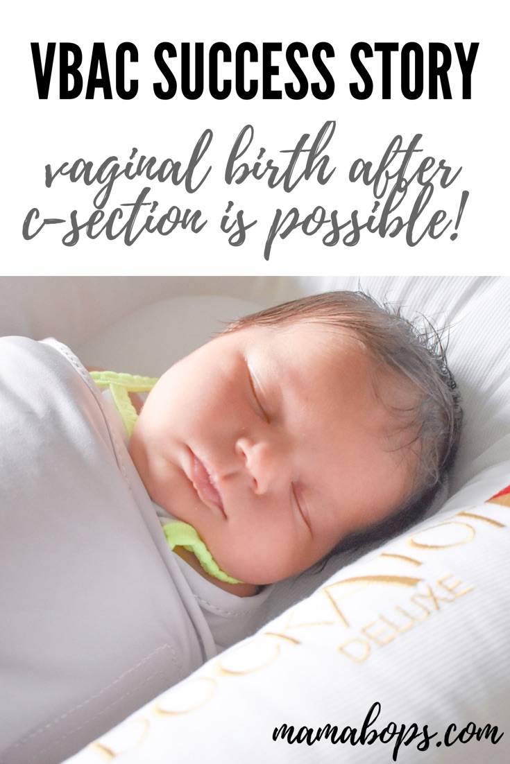 VBAC Success Story Baby Girl's Birth Story • COVET by tricia
