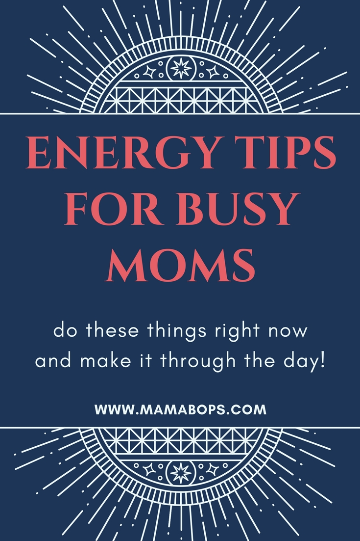 Energy Tips for Busy Moms! As moms, we're all just trying to make it through the day. But some days are longer than others! Here is some great advice on how to have more energy as a mom! Be a fun mom like you've always wanted!