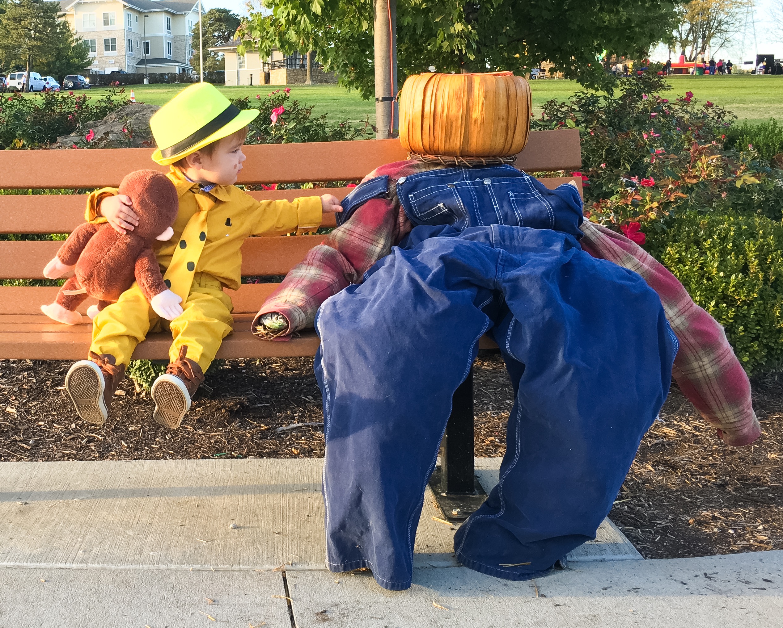 The Man in the Yellow Hat Costume Toddler Curious George Halloween Costume