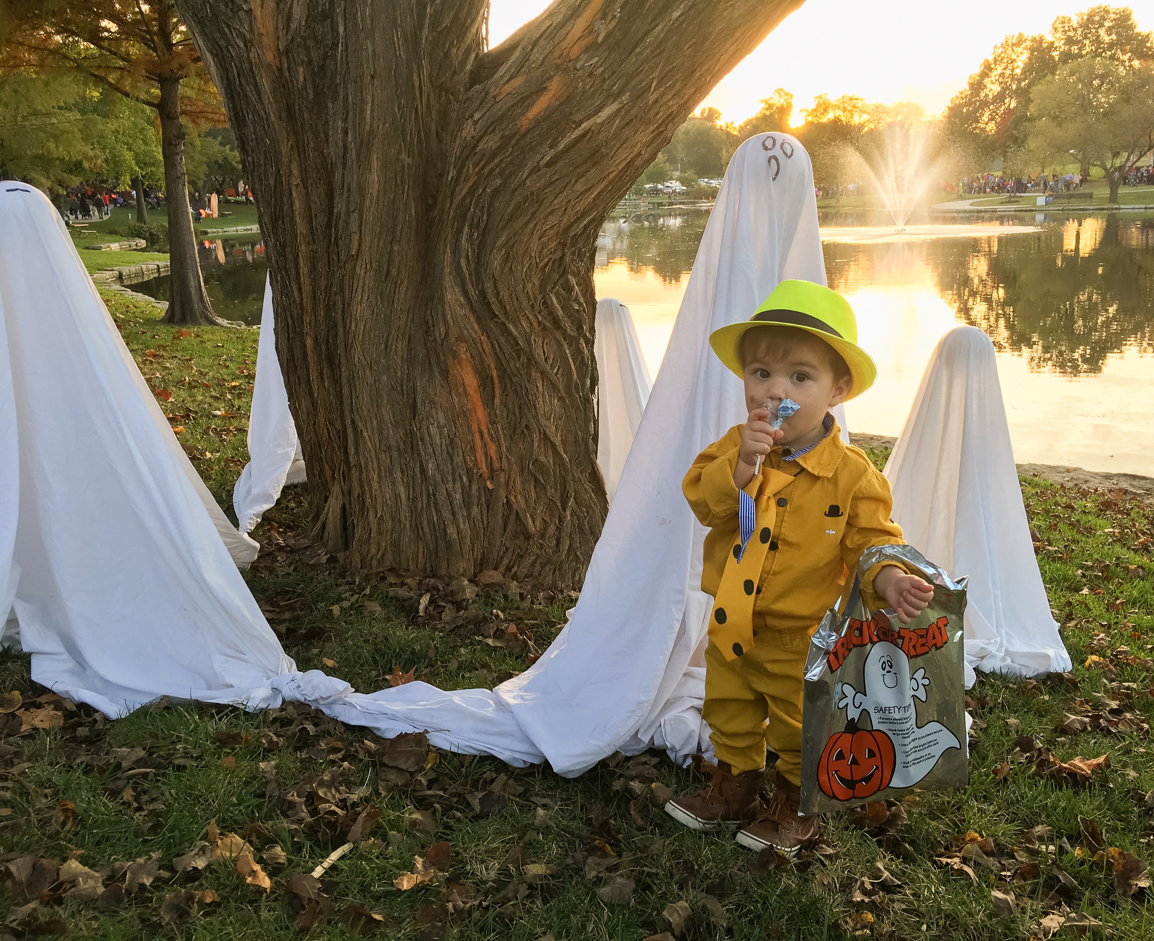 The Man in the Yellow Hat Costume Toddler Curious George Halloween Costume