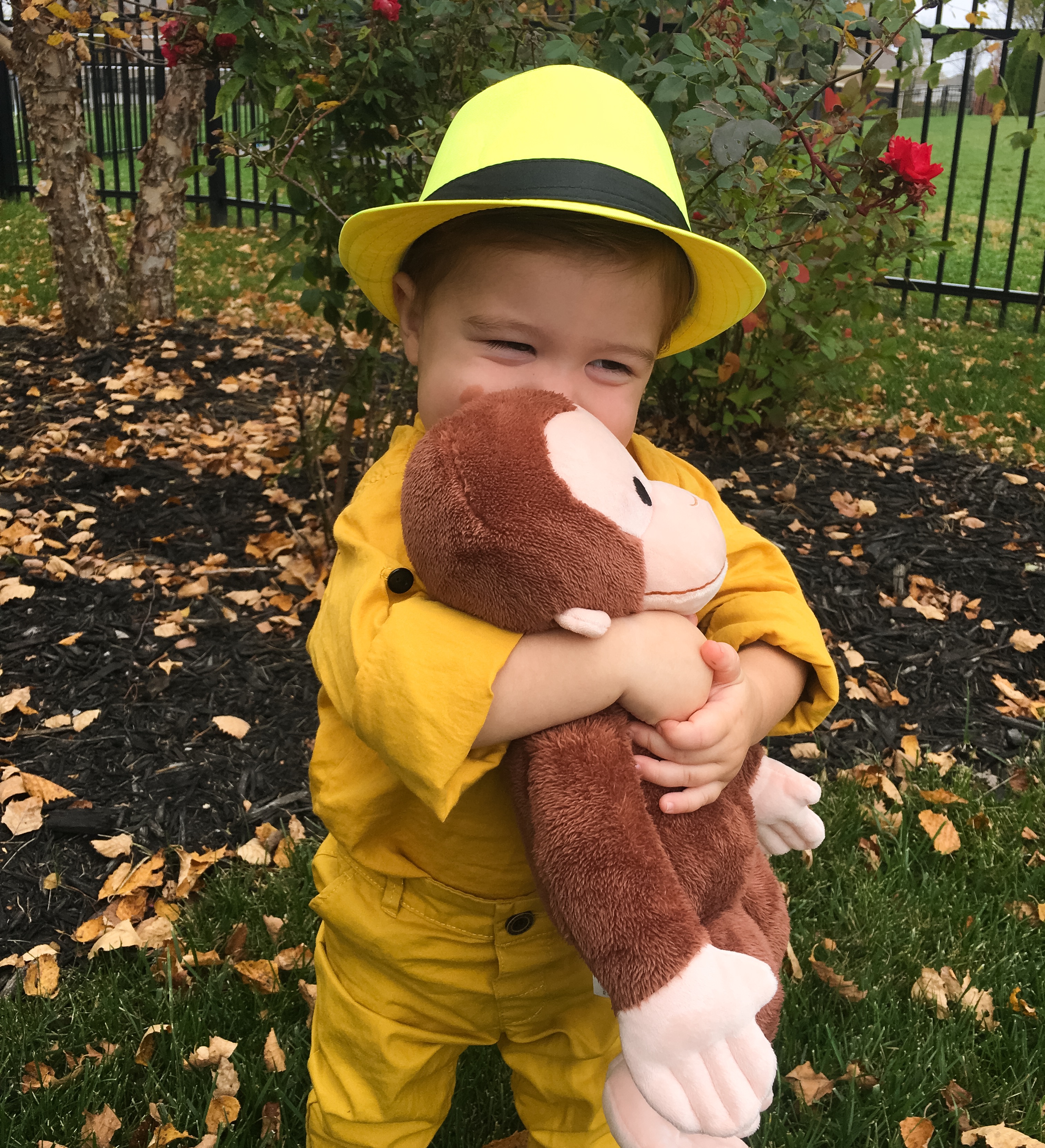 The Man in the Yellow Hat Costume Toddler Curious George Halloween Costume