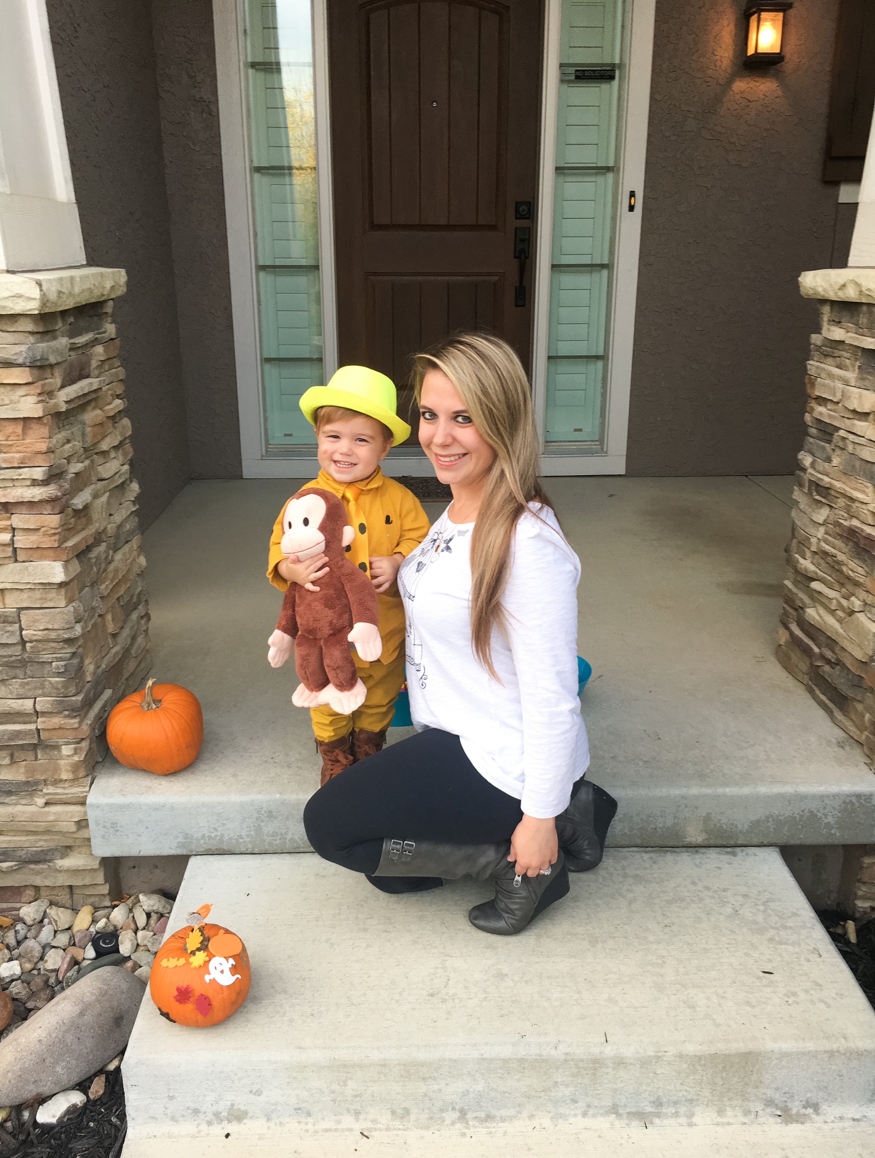 The Man in the Yellow Hat Costume Toddler Curious George Halloween Costume