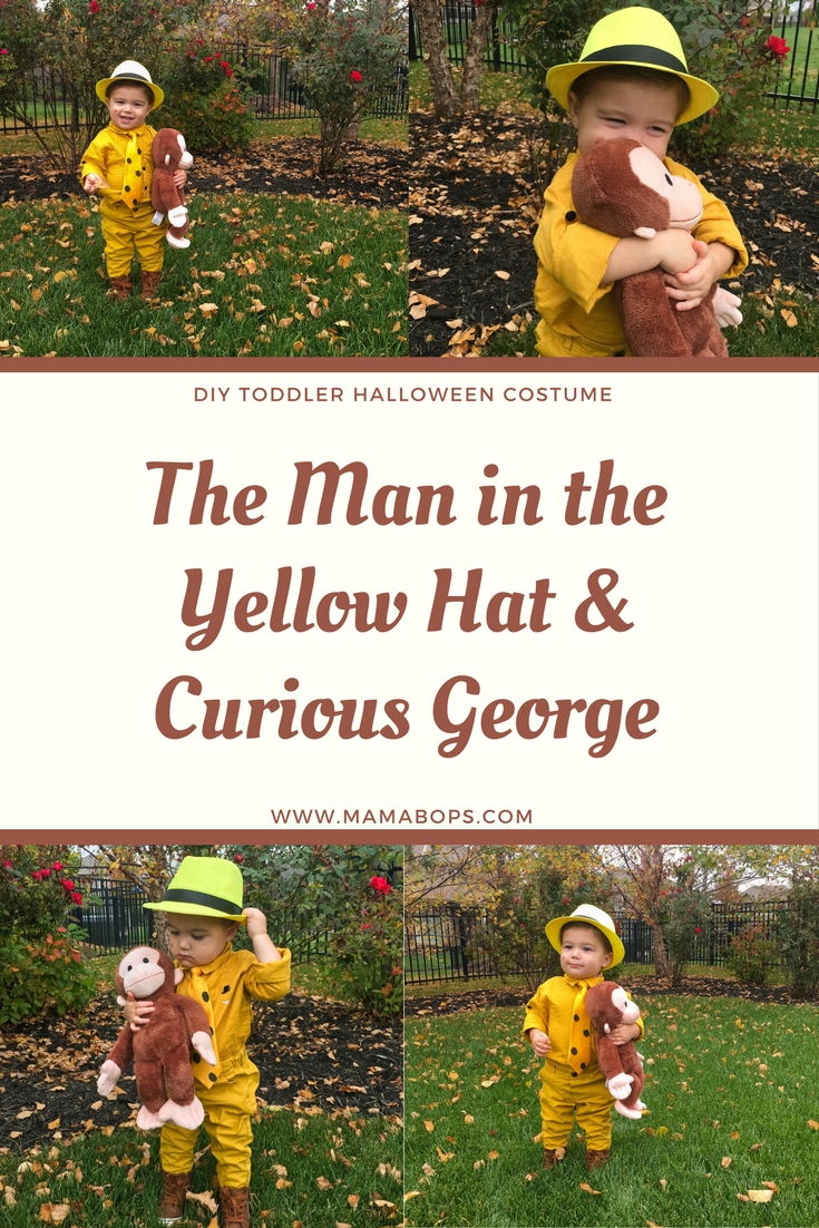 The Man in the Yellow Hat Costume Toddler Curious George