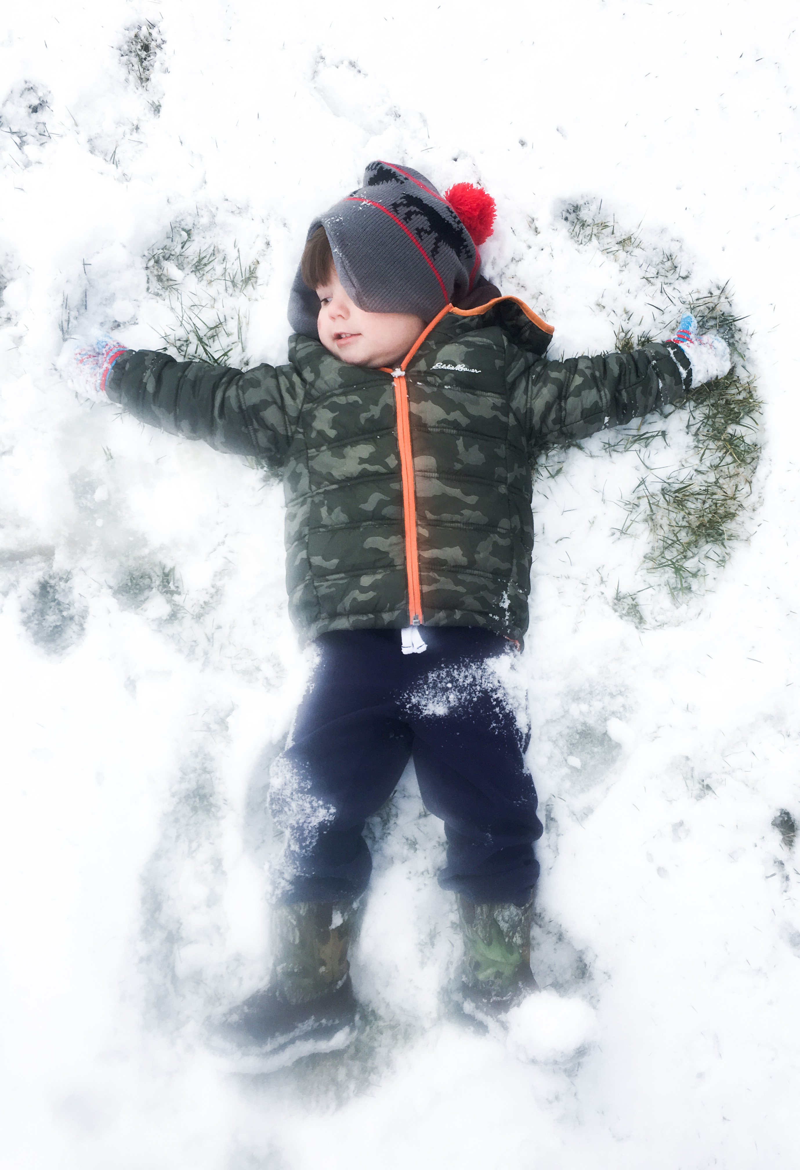 Snow Angel Toddler Boy