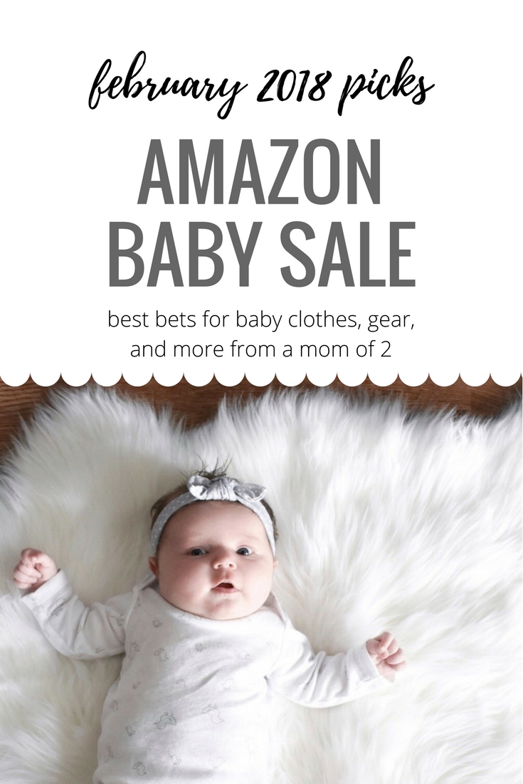 Shopping the February 2018 Amazon Baby Sale? Here are the best deals in Amazon February 2018 Baby Sale as selected by a mom of 2! Your best bets for baby clothes, accessories, gear, diapering, and more from a mom who's been there.