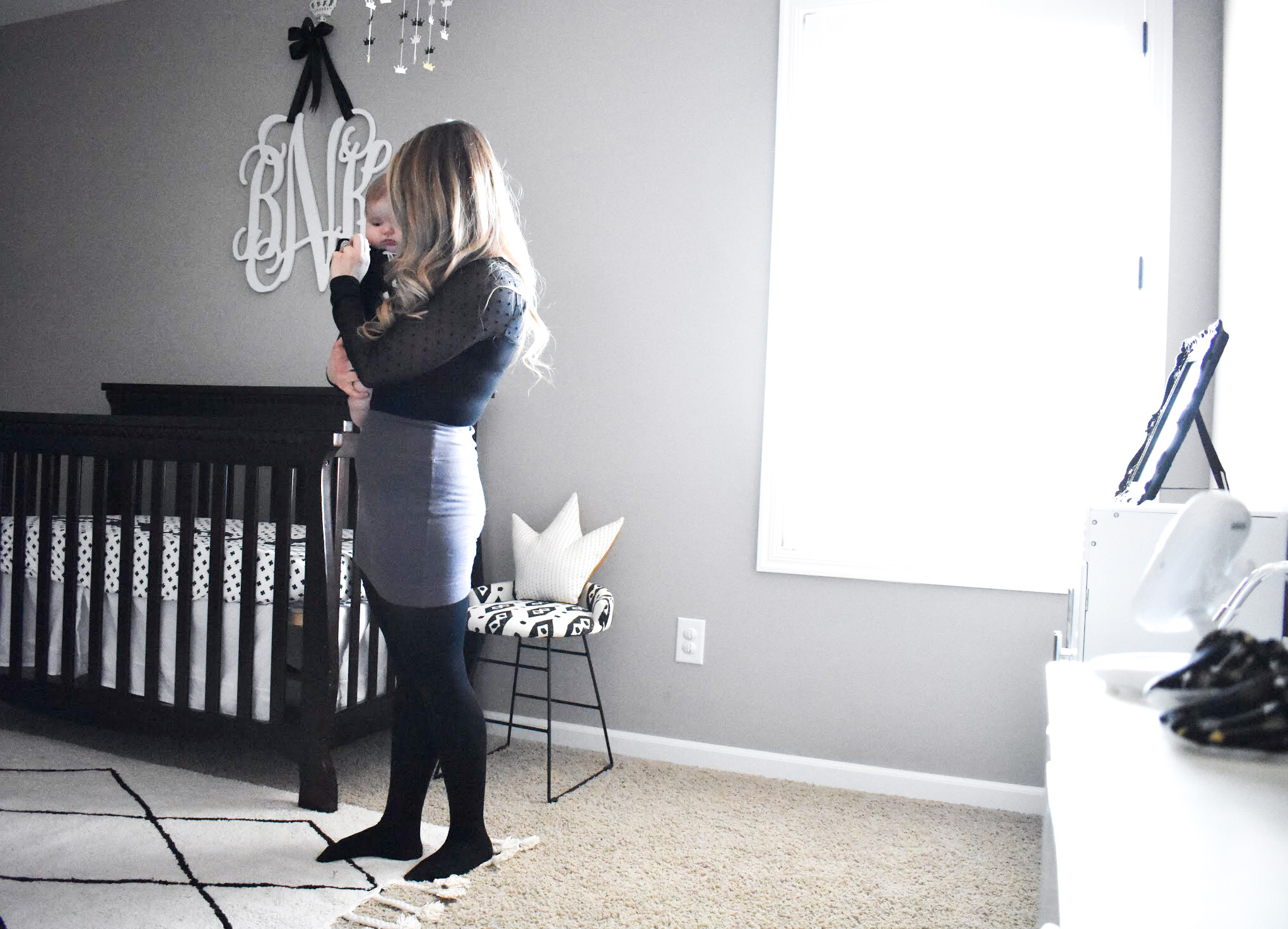 How to Transition Baby to Nursery: It's a big change for everyone when the time has come to get Baby to sleep in his own room! Moving from parents' room to nursery is a big step, and it's important to navigate the transition to crib sleeping carefully. A mom of 2 shares how her family successfully navigated the transitioning Baby to sleeping in nursery with minimal stress! [ad] #MyVTechNursery