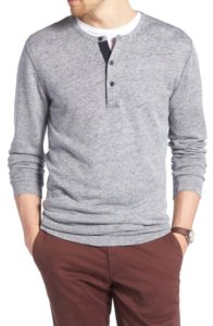 1901 Long Sleeve Linen Blend Henly