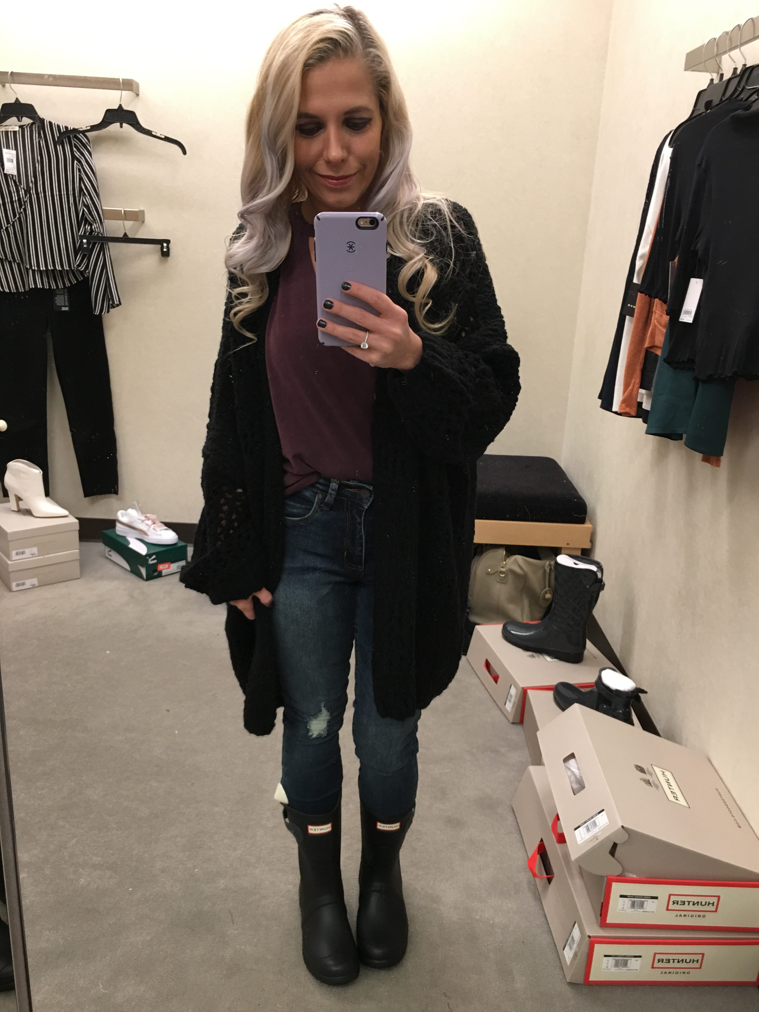 Nordstrom Anniversary Sale 2018 Try On Session Petite Fashion Blogger NSALE - Fashion Blogger COVET by tricia showcases top picks from the 2018 Nordstrom Anniversary Sale. This NSALE try on session shows how top NSALE picks look on petite build. Nordstrom Anniversary Sale Dressing Room Diaries include top picks like Hunter boots, Paige denim, cardigan, moto jackets, and more. #NSALE #Nordstrom #NordstromAnniversarySale #NSALE2018 #NordyGirl #WomensFashion #WomensStyle #FashionBlogger #StyleBlogger #KansasCity