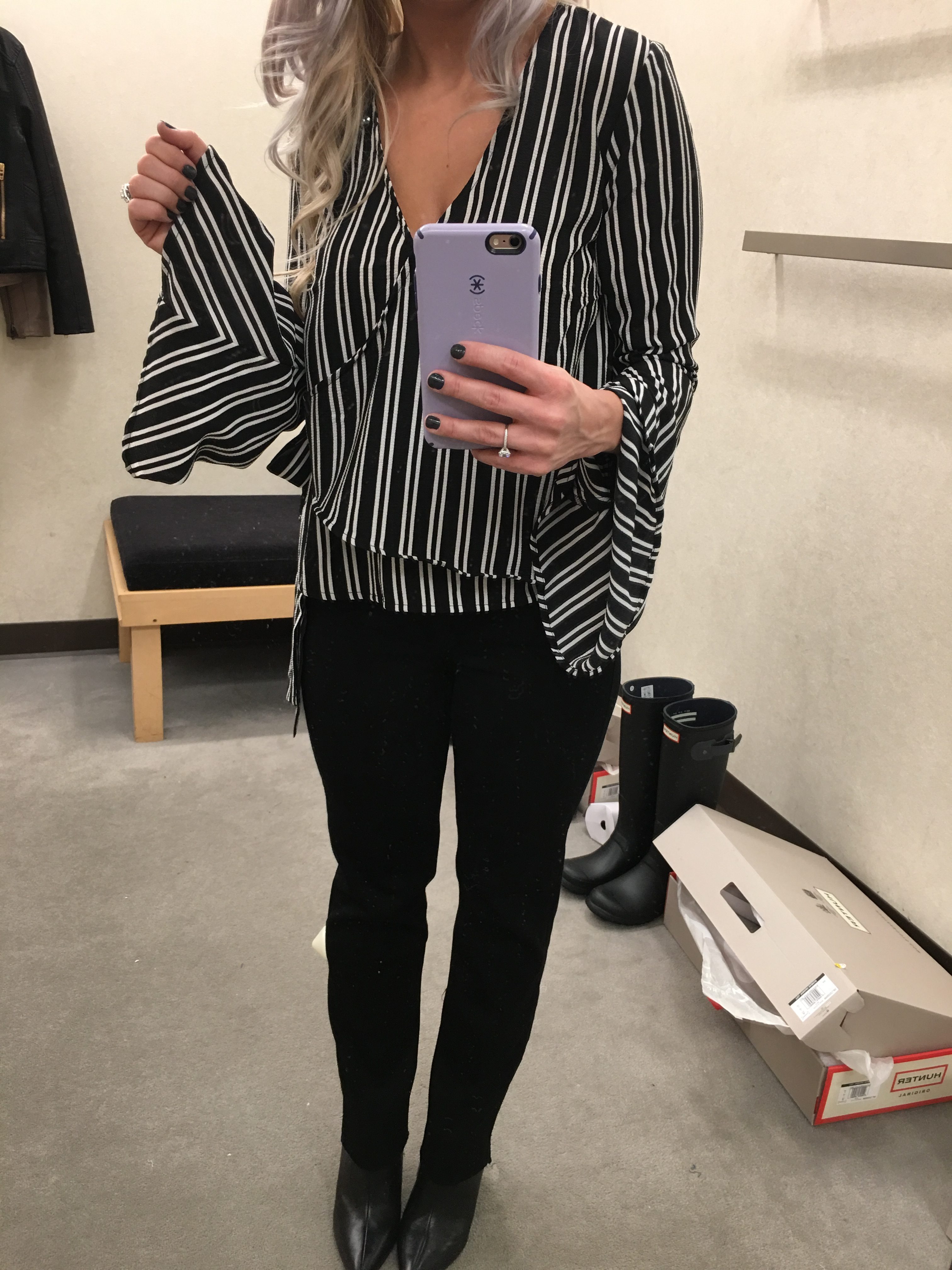 Nordstrom Anniversary Sale 2018 Try On Session Petite Fashion Blogger NSALE - Fashion Blogger COVET by tricia showcases top picks from the 2018 Nordstrom Anniversary Sale. This NSALE try on session shows how top NSALE picks look on petite build. Nordstrom Anniversary Sale Dressing Room Diaries include top picks like Hunter boots, Paige denim, cardigan, moto jackets, and more. #NSALE #Nordstrom #NordstromAnniversarySale #NSALE2018 #NordyGirl #WomensFashion #WomensStyle #FashionBlogger #StyleBlogger #KansasCity