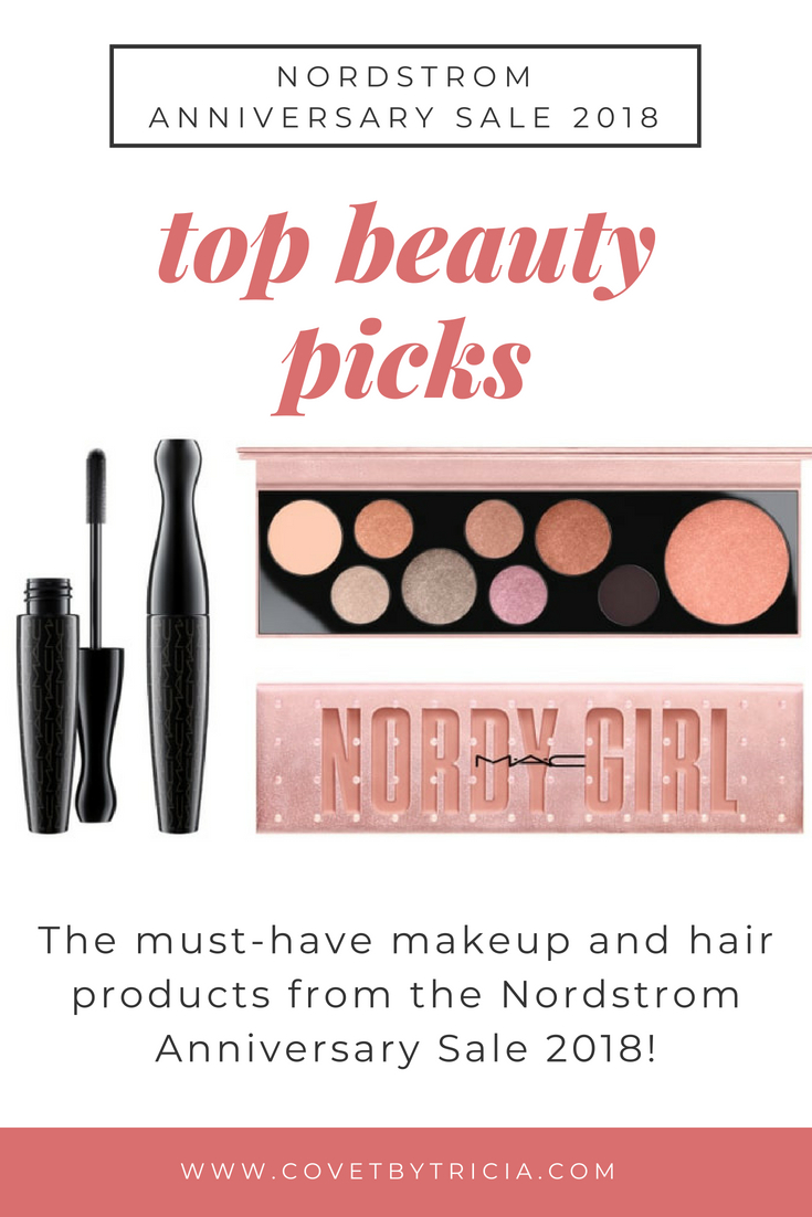 Nordstrom Anniversary Sale 2018 Beauty Picks - NSALE 2018 Makeup and Hair // Looking for the best makeup on the 2018 Nordstrom Anniversary Sale? Top blogger picks for NSALE makeup and hair are right here, from MAC to Drybar and everything in between! The most popular products are selling out fast, so grab yours now! #NSALE #Nordstrom #NordstromAnniversarySale #NSALE2018 #Beauty #Makeup #Hair #BeautyBlogger