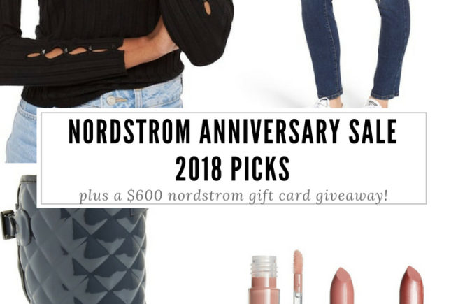 Nordstrom Anniversary Sale 2018 Picks: Fashion bloggers' hand-picked selections from the Nordstrom Anniversary Sale 2018, plus a $600 Nordstrom gift card giveaway! Find out how to shop the Nordstrom Anniversary Sale early, when does the Nordstrom Anniversary Sale start, and answers to all of your Nordstrom Anniversary Sale 2018 questions!