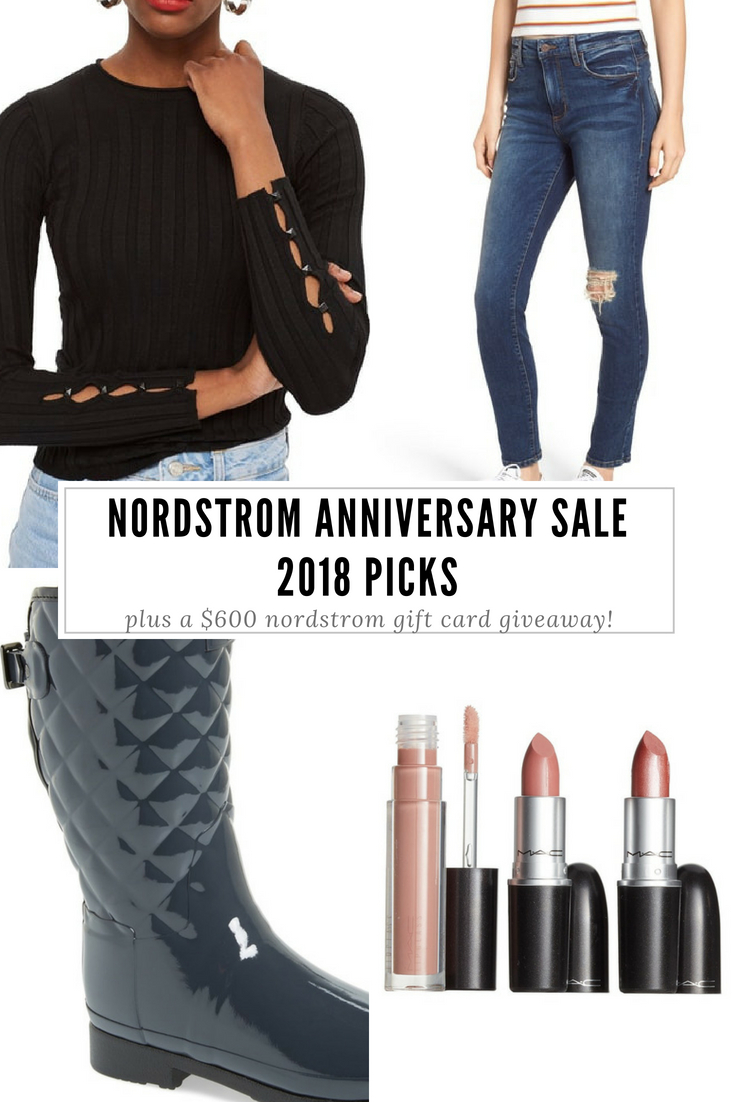 Nordstrom Anniversary Sale 2018 Picks: Fashion bloggers' hand-picked selections from the Nordstrom Anniversary Sale 2018, plus a $600 Nordstrom gift card giveaway! Find out how to shop the Nordstrom Anniversary Sale early, when does the Nordstrom Anniversary Sale start, and answers to all of your Nordstrom Anniversary Sale 2018 questions!