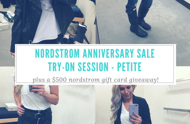 Nordstrom Anniversary Sale 2018 Try On Session Petite Fashion Blogger NSALE - Fashion Blogger COVET by tricia showcases top picks from the 2018 Nordstrom Anniversary Sale. This NSALE try on session shows how top NSALE picks look on petite build. Nordstrom Anniversary Sale Dressing Room Diaries include top picks like Hunter boots, Paige denim, cardigan, moto jackets, and more. #NSALE #Nordstrom #NordstromAnniversarySale #NSALE2018 #NordyGirl #WomensFashion #WomensStyle #FashionBlogger #StyleBlogger #KansasCity