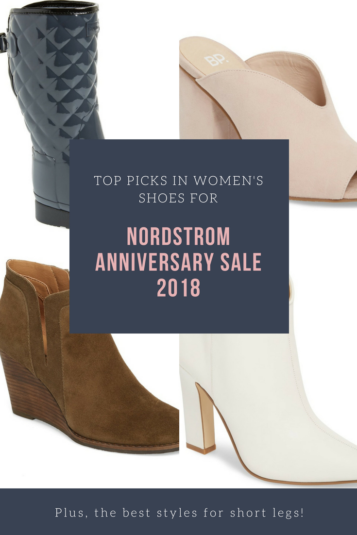 Nordstrom Anniversary Sale Picks Womens Shoes - Top NSALE Picks for Womens Boots, NSALE Womens Shoes! Here are your best deals for womens shoes on the Nordstrom Anniversary Sale! If you're petite, take note of the best booties for short legs and tips on choosing shoes to elongate your legs. #NSALE #Nordstrom #NSALE2018 #AnniversarySale #NordstromAnniversarySale