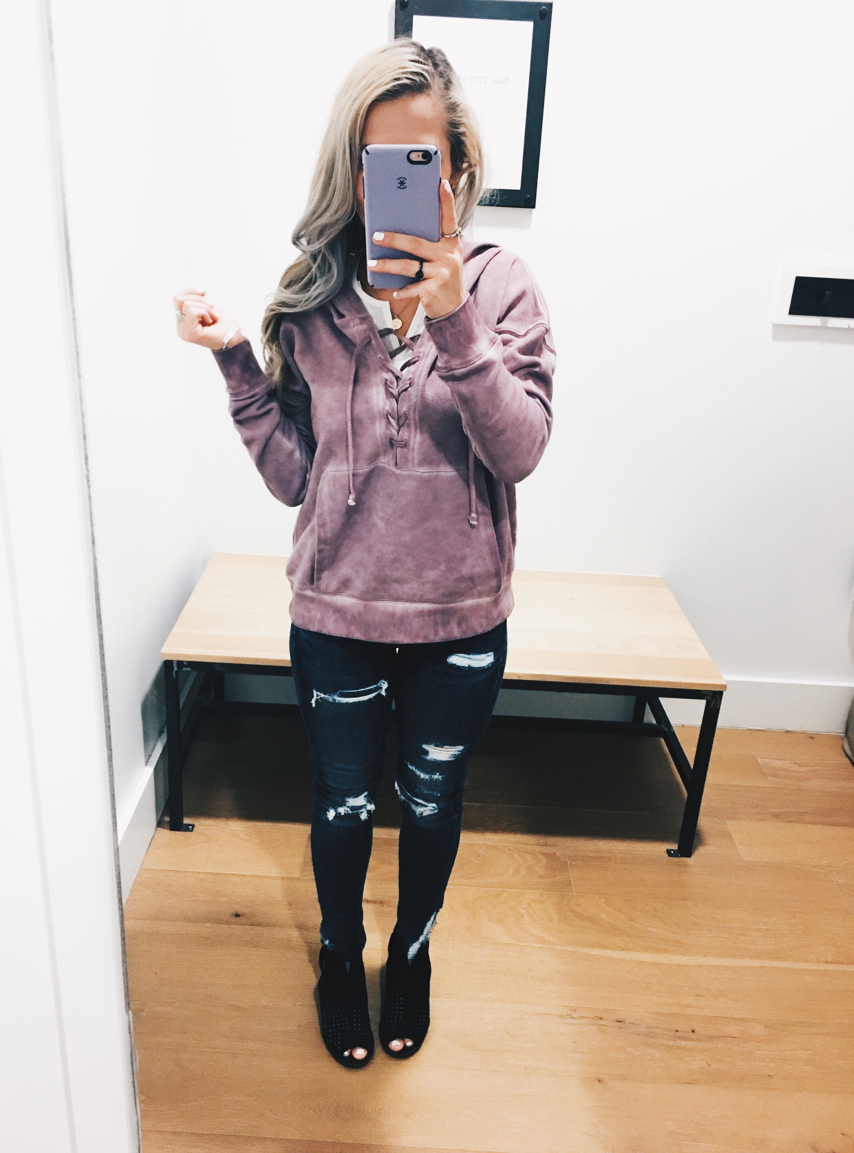 American Eagle Try On Fall 2018 - AE Try On Haul 2018 - American Eagle Try On Session - AE Try On Session - Petite fashion blogger showcases fall 2018 looks from American Eagle, including AE jeans, AE sweaters, and some perfect plaids! #LikeTKit #LTKunder50 #LTKunder100 #FashionBlogger #AExME