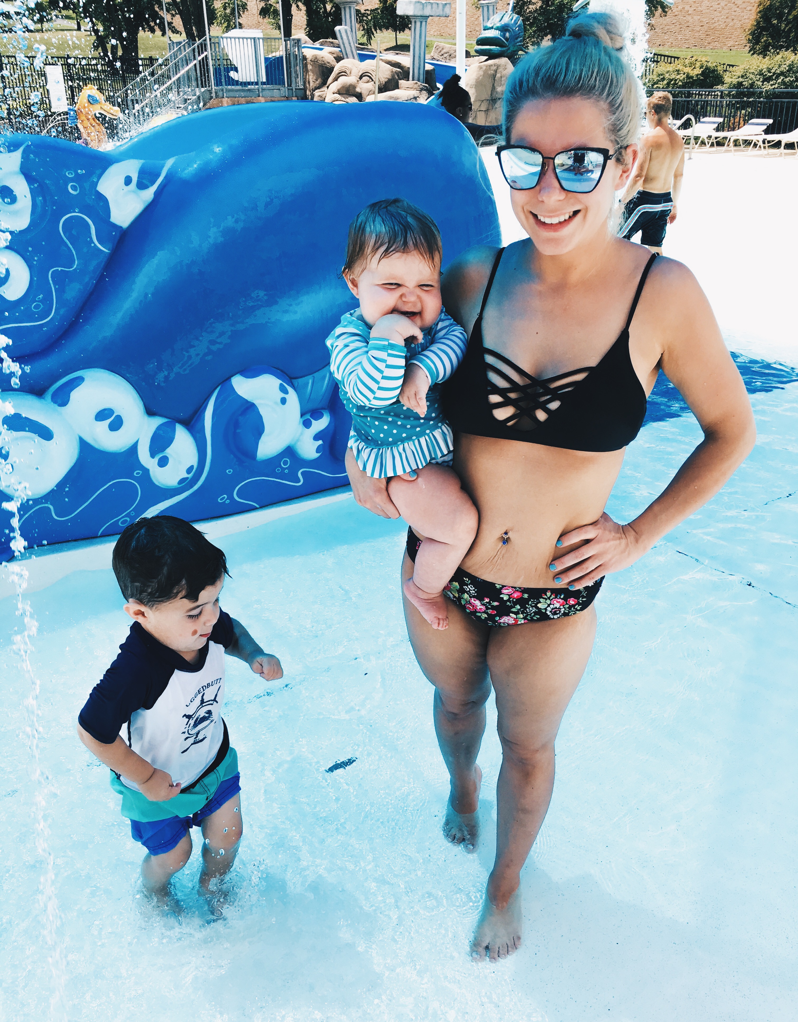 Benefits of Year-Round Swim Lessons -- The benefits of year-round swim lessons are many, and blogger Tricia Nibarger of COVET by tricia shares some of her favorites in this post. The importance of year-round swim lessons for kids is huge to avoid regression and keep a consistent routine. If you're wondering are year-round swim lessons worth it, here's the info you need! #MomBlogger #MommyBlogger #Swimming #SwimLessons #KidActivities