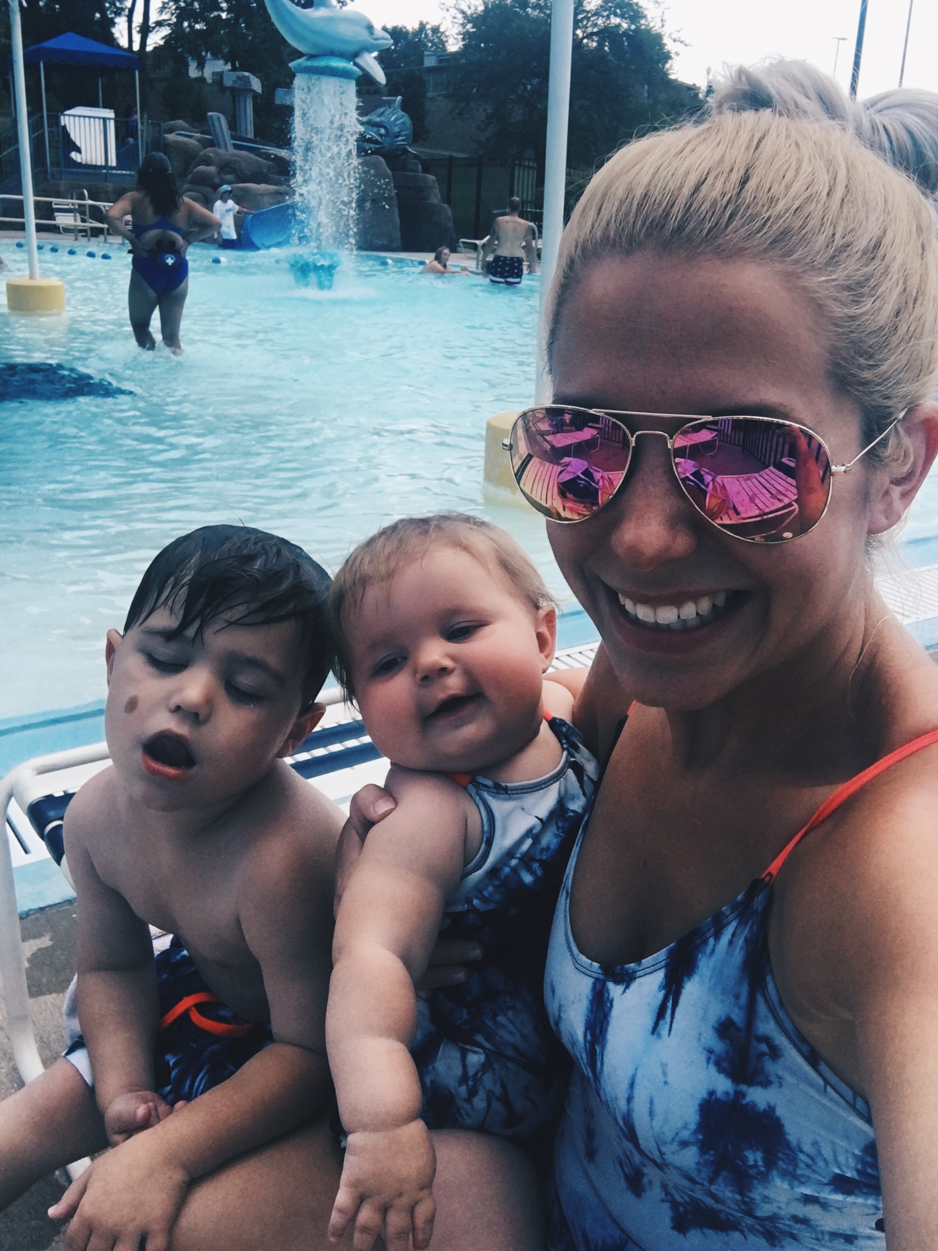 Benefits of Year-Round Swim Lessons -- The benefits of year-round swim lessons are many, and blogger Tricia Nibarger of COVET by tricia shares some of her favorites in this post. The importance of year-round swim lessons for kids is huge to avoid regression and keep a consistent routine. If you're wondering are year-round swim lessons worth it, here's the info you need! #MomBlogger #MommyBlogger #Swimming #SwimLessons #KidActivities