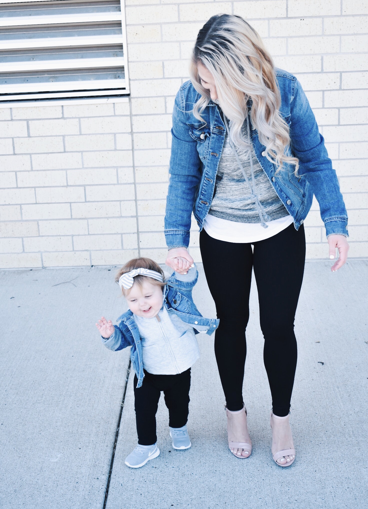 mother and daughter nike outfits