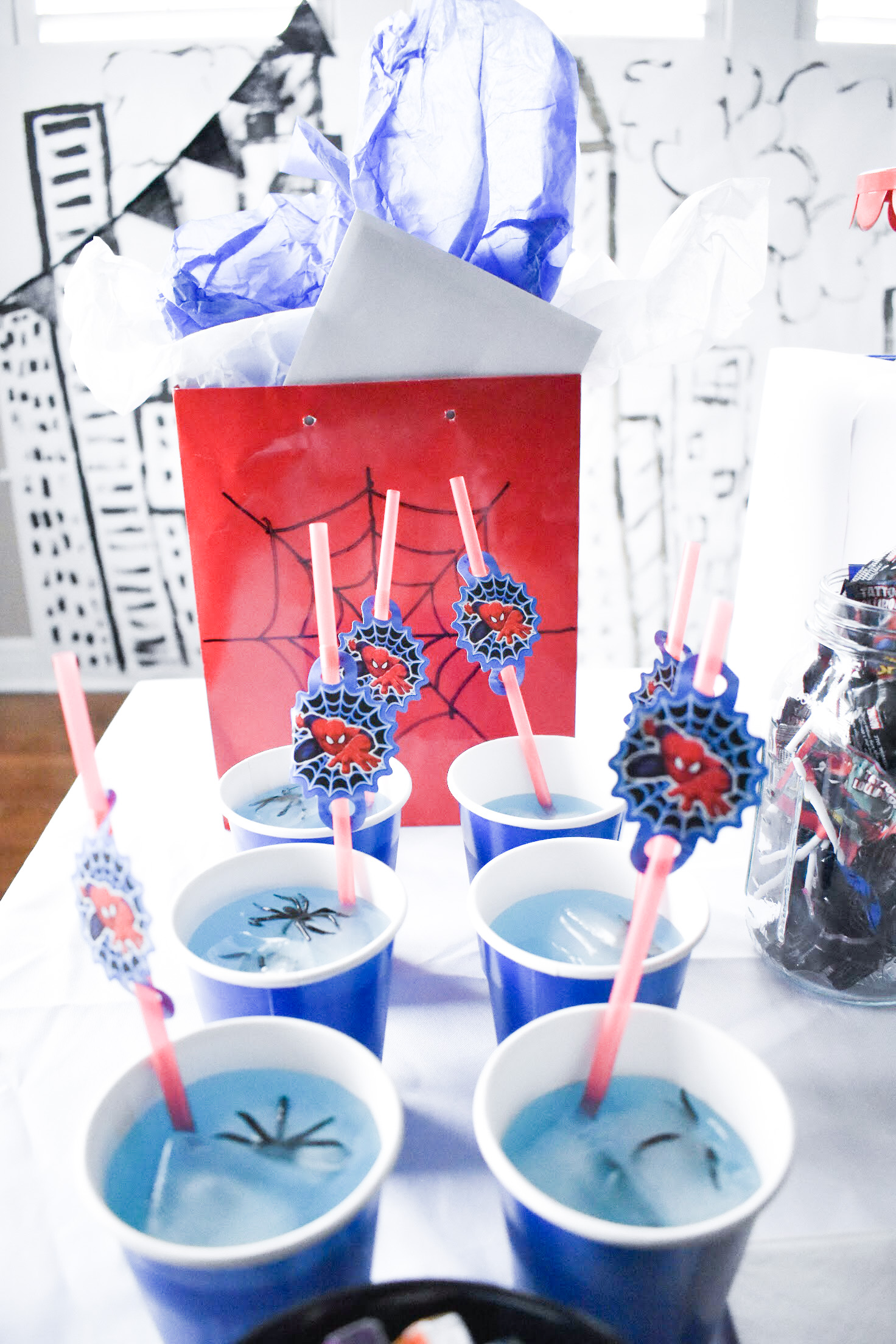 Spiderman Birthday Party - Spider-Man Party Ideas: Looking for Spiderman birthday party ideas? I pulled together some of my favorite Spider-Man birthday party ideas to create this classy Spiderman party for my favorite 3-year-old! #BirthdayParty #PartyIdeas #Spiderman #Spider-Man