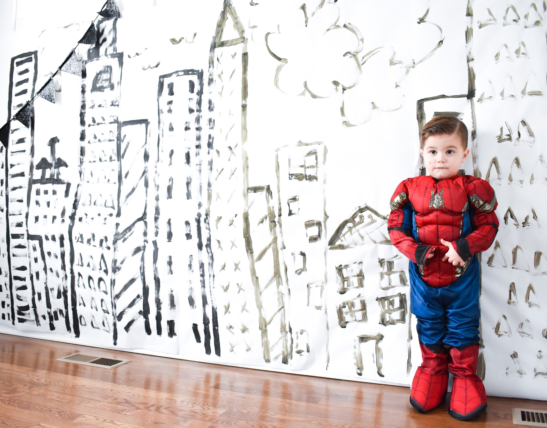 Spiderman Birthday Party - Spider-Man Party Ideas: Looking for Spiderman birthday party ideas? I pulled together some of my favorite Spider-Man birthday party ideas to create this classy Spiderman party for my favorite 3-year-old! #BirthdayParty #PartyIdeas #Spiderman #Spider-Man