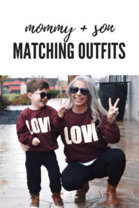 cute matching outfits for mom and son