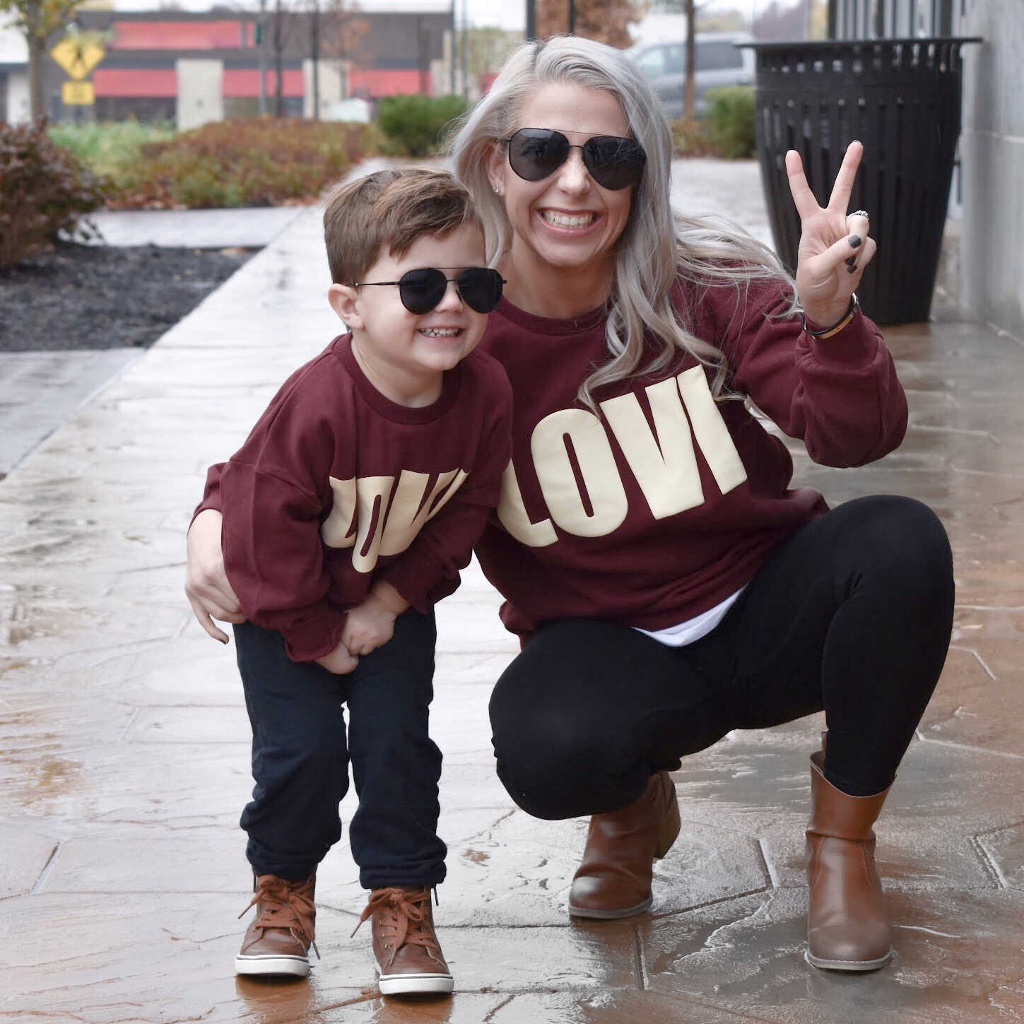 Mother Son Matching Outfits Twinning Looks For Boy Moms Covet