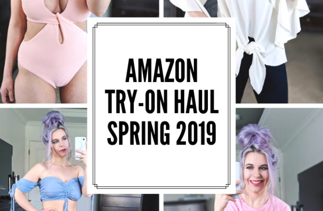 Amazon Try On Haul April 2019: Spring 2019 Amazon try-on haul by petite fashion blogger Tricia Nibarger of COVET by tricia. Amazon try-on session featuring some of the top Amazon finds for 2019. #petitefashion #petitestyle #amazonfinds #tryonhaul