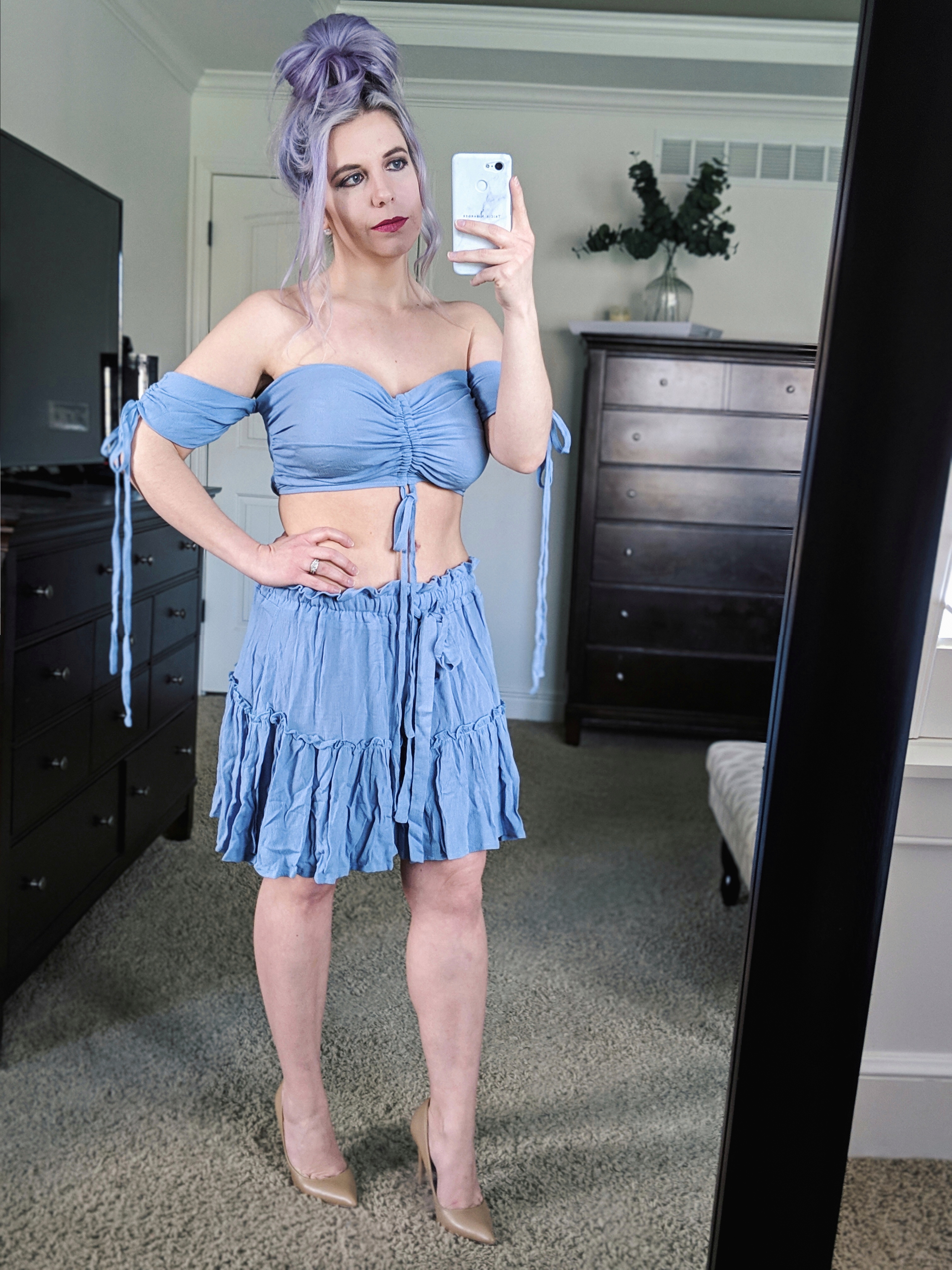 Amazon Try On Haul April 2019: Spring 2019 Amazon try-on haul by petite fashion blogger Tricia Nibarger of COVET by tricia. Amazon try-on session featuring some of the top Amazon finds for 2019. #petitefashion #petitestyle #amazonfinds #tryonhaul 