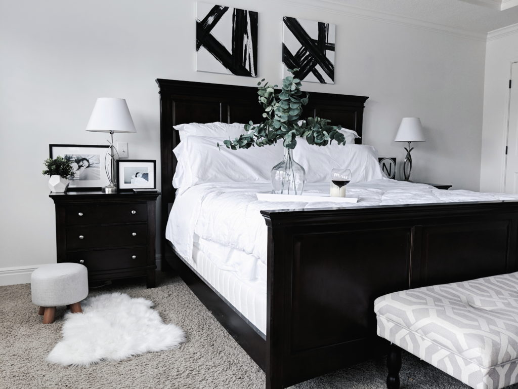 Black and White Master Bedroom Ideas • COVET by tricia