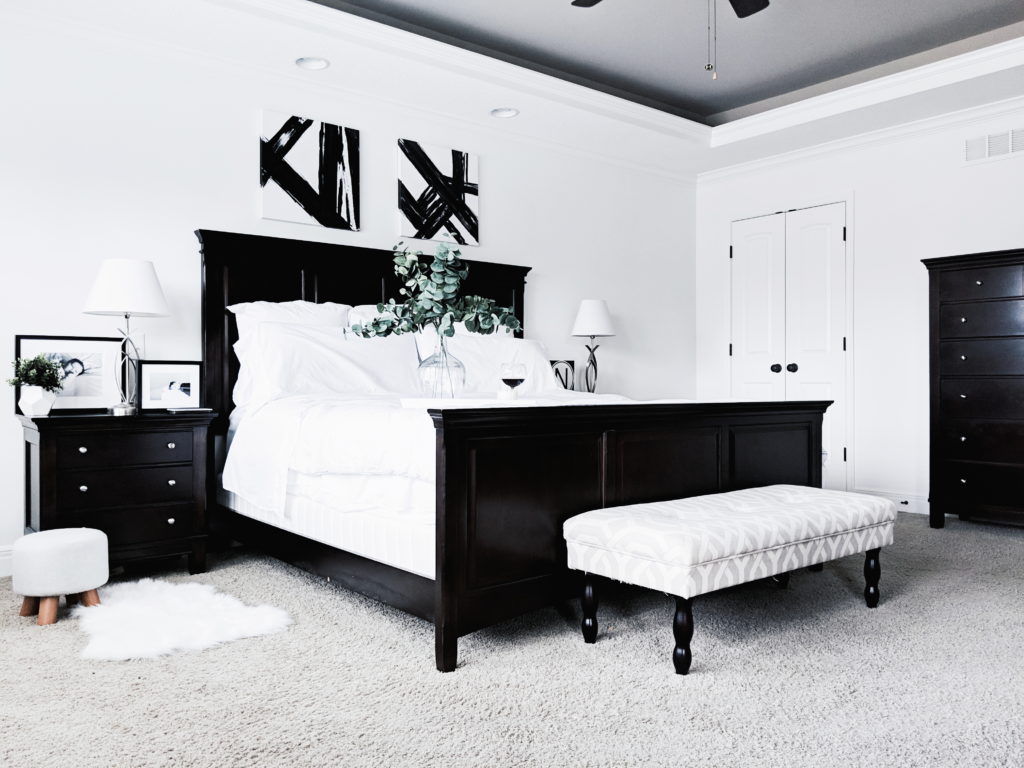 Black And White Master Bedroom Ideas COVET By Tricia