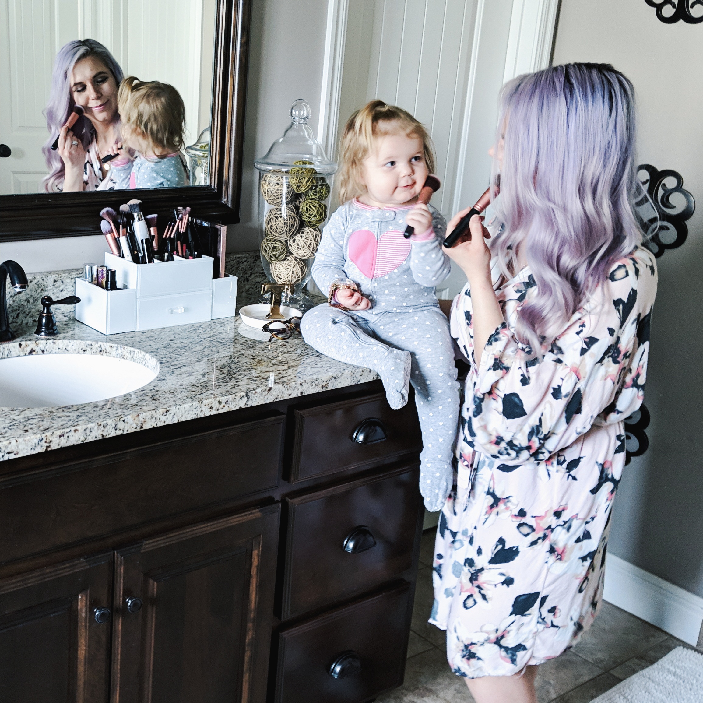 Organizing the Makeup Vanity & A Bit of Jewelry - Polished Habitat