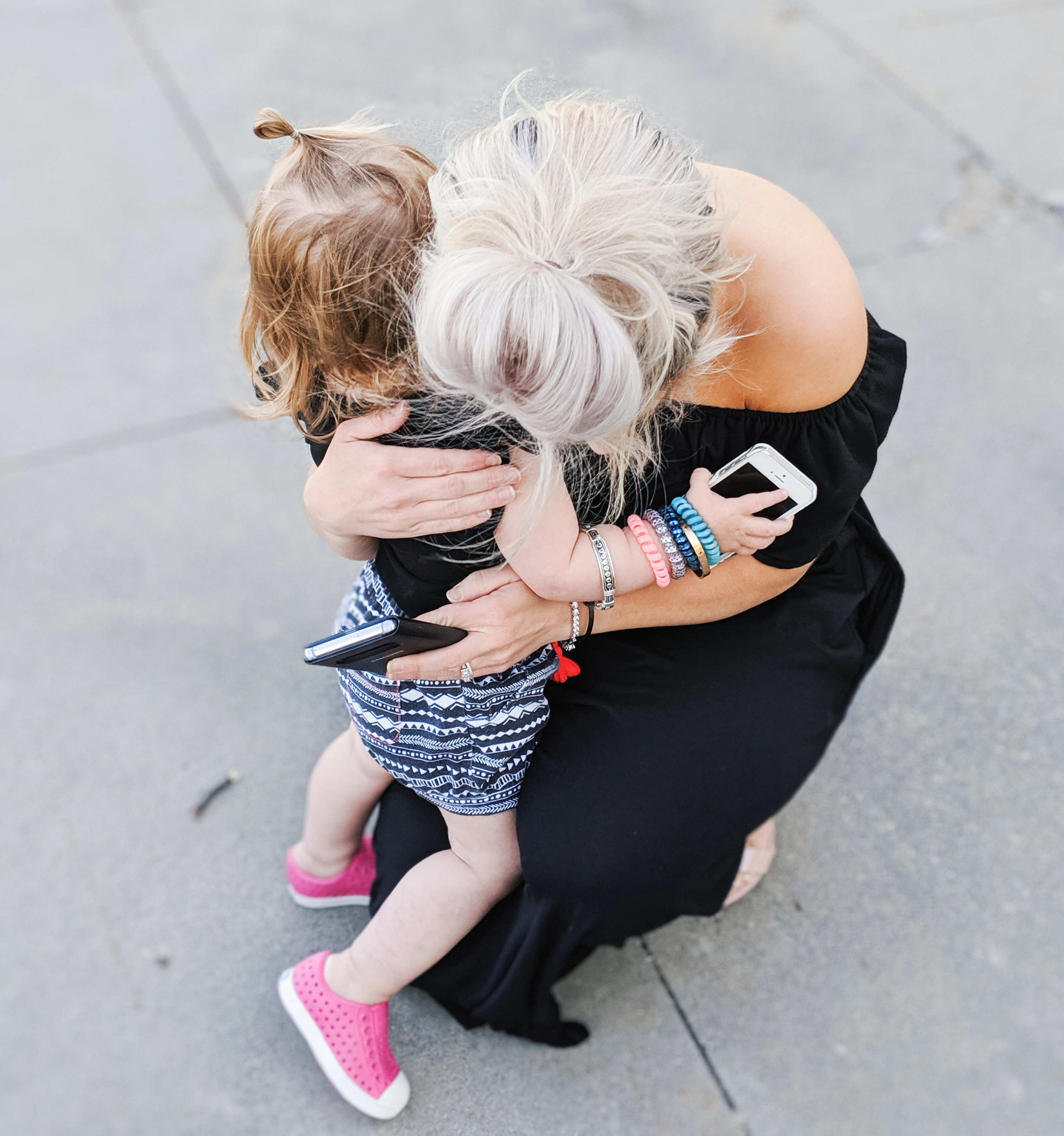 Mommy Daughter Hug