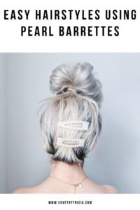 Pearl Barrette Hairstyles - Hair Styles for Pearl Clips • COVET by tricia