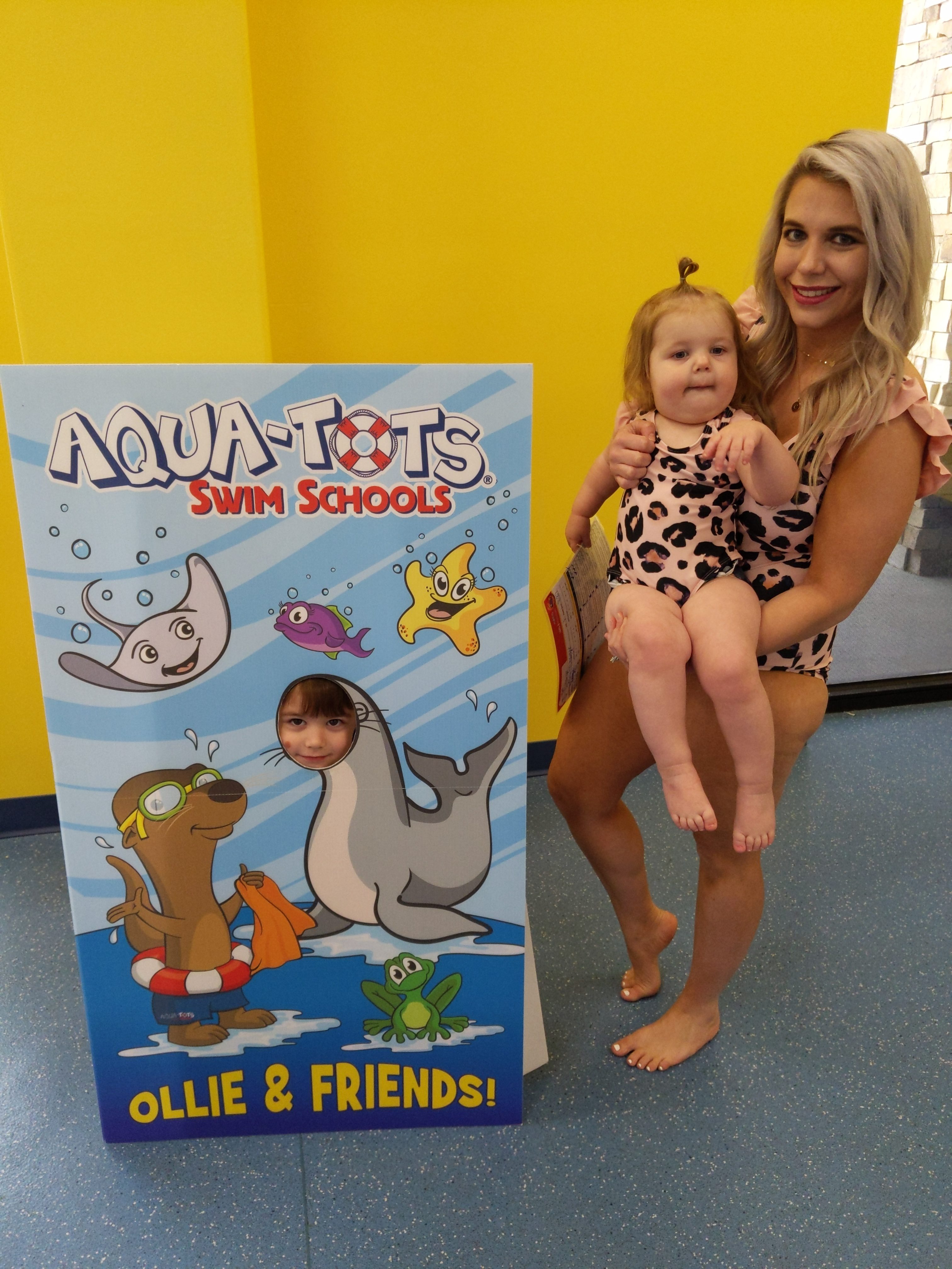 Water Safety Tips for Toddlers: May is National Drowning Prevention Month, so it's time to review water safety tips! Blogger shares water safety tips for toddlers learned from swim lessons at Aqua-Tots Swim Schools in Olathe, Kansas. #swimming #swimlessons #watersafety #toddlers 