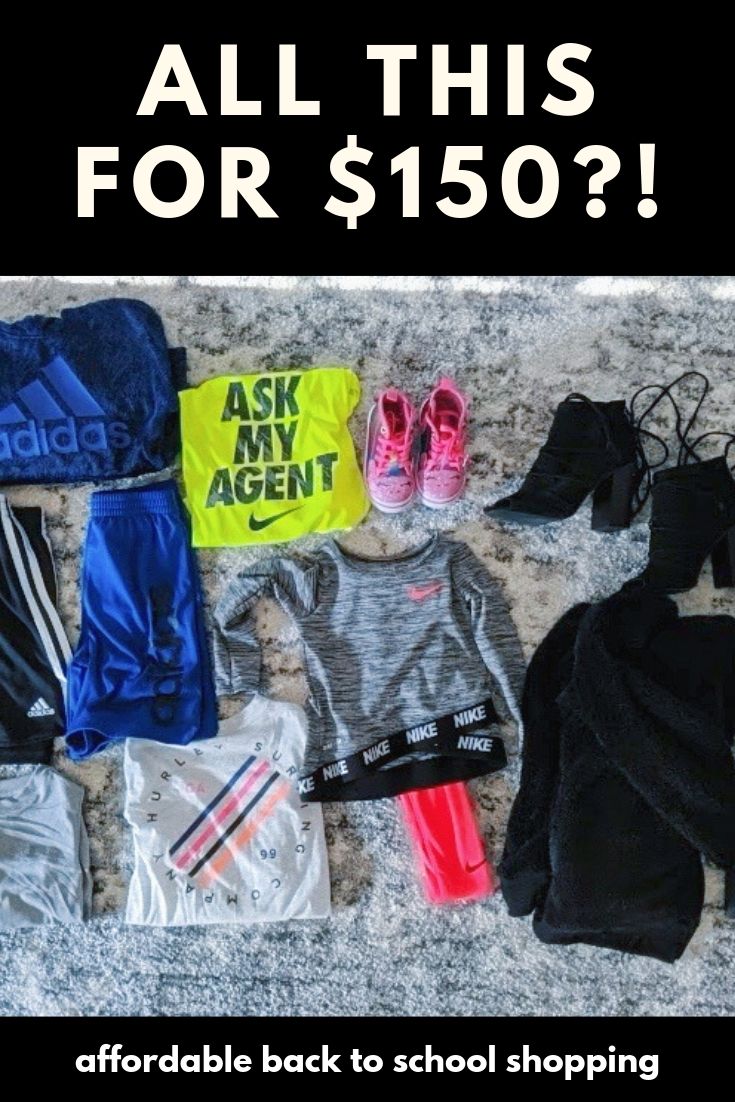 Affordable Back to School Clothes - Name Brands for Less: ad- Shopping for affordable back to school clothes 2019? Check out this amazing Gordmans haul for just $150! Tons of name brands plus they're giving back to No Kid Hungry with your purchases this back to school season! #GotItAtGordmans #FuelKidsFutures 