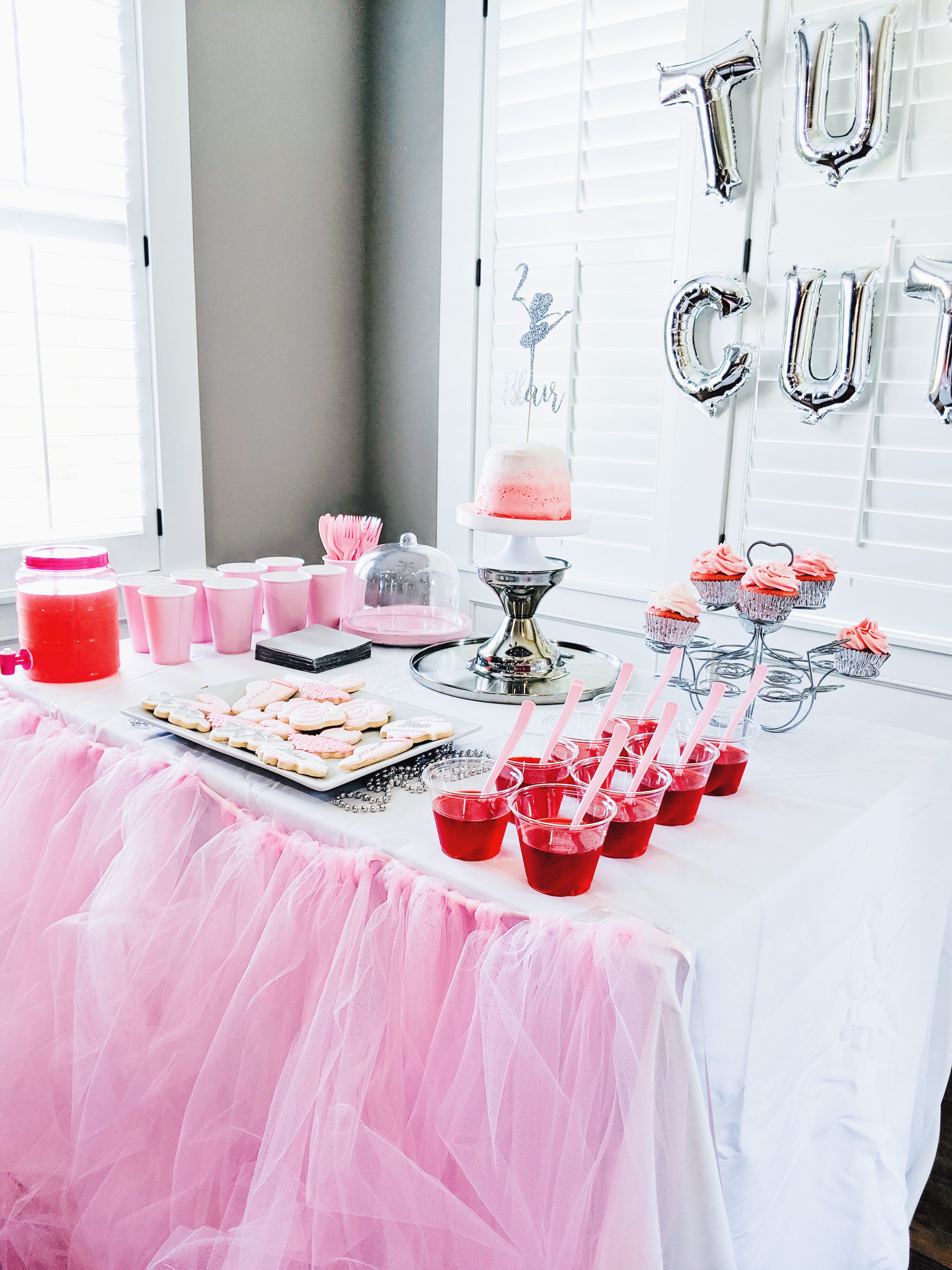 Tutu Cute Birthday Party - 2nd Birthday Party Ideas for Girls. This tutu cute party is perfect for your little dancer! Birthday party ideas for 2 year olds, pink birthday party, little girl birthday party. Two two cute. #tutucute #partyideas #2ndbirthday 