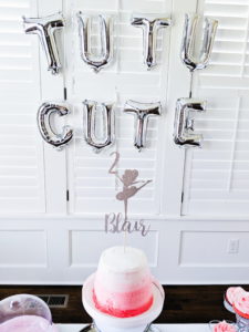 Tutu Cute Birthday Party - 2nd Birthday Party Ideas for Girls. This tutu cute party is perfect for your little dancer! Birthday party ideas for 2 year olds, pink birthday party, little girl birthday party. Two two cute. #tutucute #partyideas #2ndbirthday