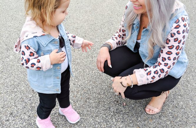 Mommy and Me Outfits, Mommy and Me Jackets, Target clothes, Target fashion, Mommy and Me outfits from Target, leopard print mom and me, girl mom, mom and daughter photos, #targetstyle #target #leopardprint Fall Outfits 2019