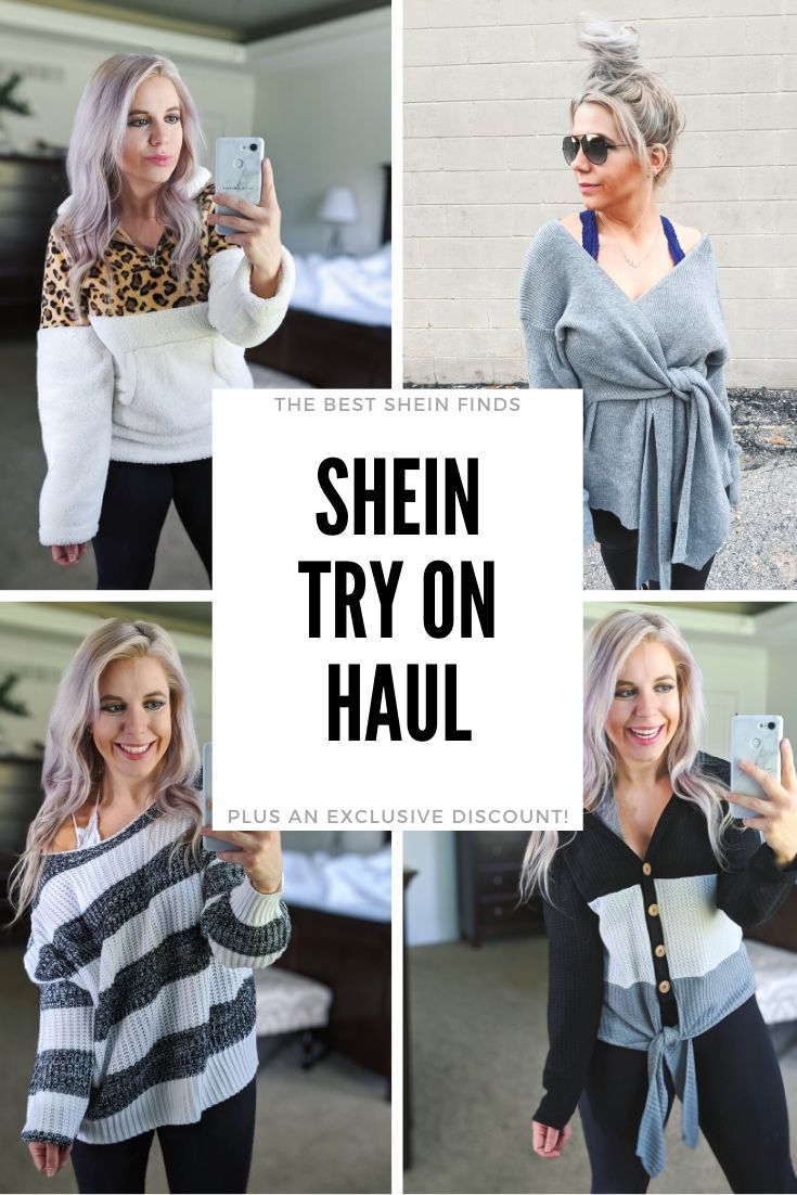 Shein Try On Haul 2019 - Is Shein legit? Shein try on haul featuring the cutest Shein finds for fall and winter 2019, styled by fashion blogger Tricia Nibarger of COVET by tricia. #shein #tryon #haul 