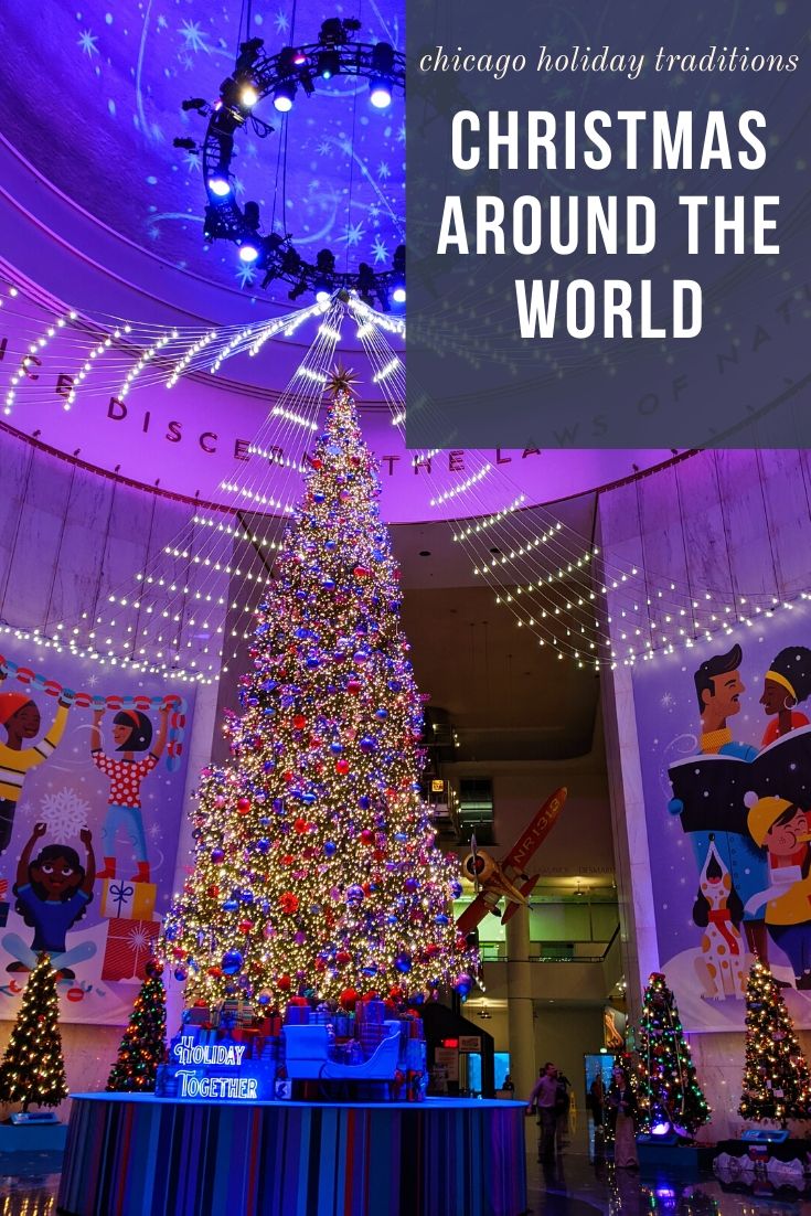 Museum of Science and Industry Christmas Around the World - Chicago Holiday Events - Chicago's Museum of Science and Industry is fun year-round, but their Christmas Around the World exhibit makes the holidays even more magical! Here's what to expect at MSI Christmas Around the World in Chicago. #chicago #choosechicago #chicagotravel 