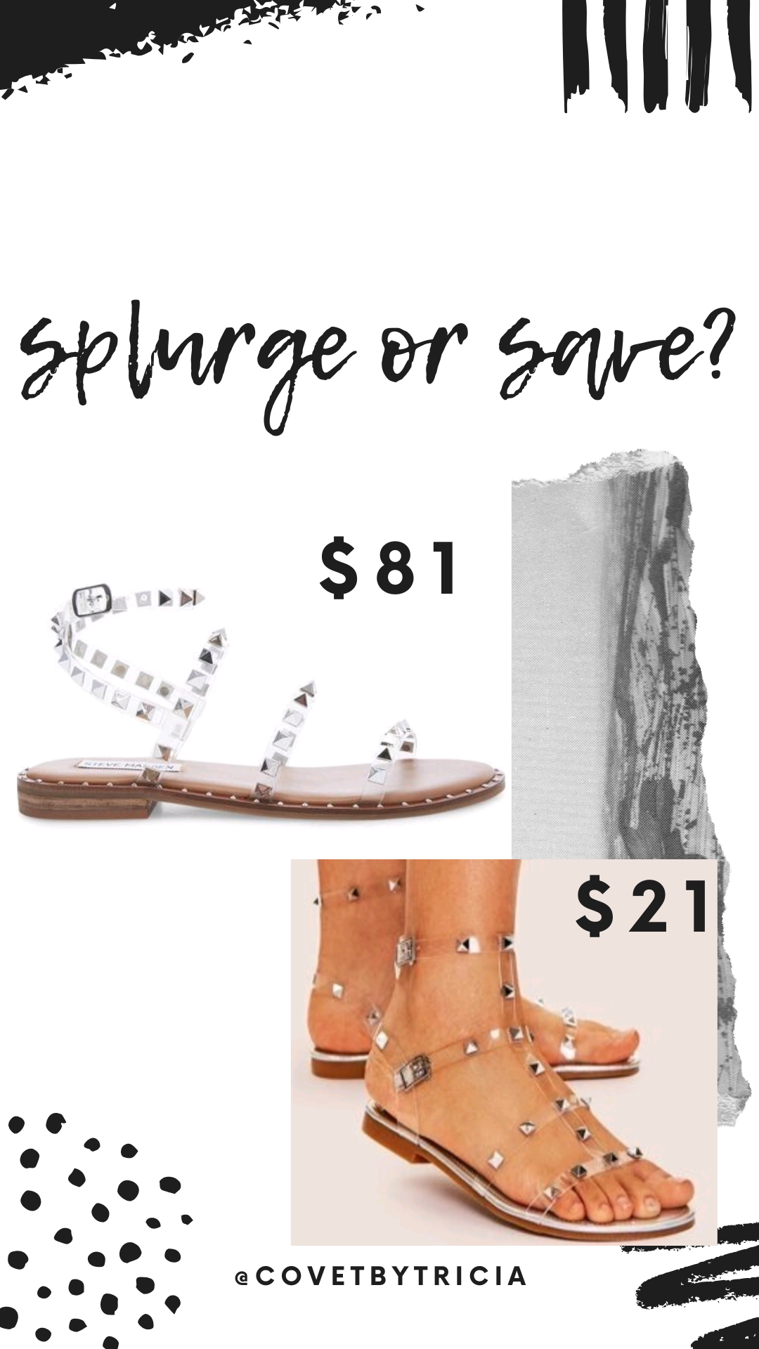 Best Studded Sandals for 2020 - We scoured the Internet for the best studded sandals in 2020! From the popular Steve Madden Travel Sandal to $10 dupe sandals, we have the perfect studded sandals for your style and budget. We're sharing the best clear studded sandals and the best nude studded sandals in this in-depth post! #sandals #summer2020 #shoes 