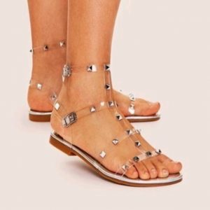 Best Studded Sandals for 2020 - We scoured the Internet for the best studded sandals in 2020! From the popular Steve Madden Travel Sandal to $10 dupe sandals, we have the perfect studded sandals for your style and budget. We're sharing the best clear studded sandals and the best nude studded sandals in this in-depth post! #sandals #summer2020 #shoes