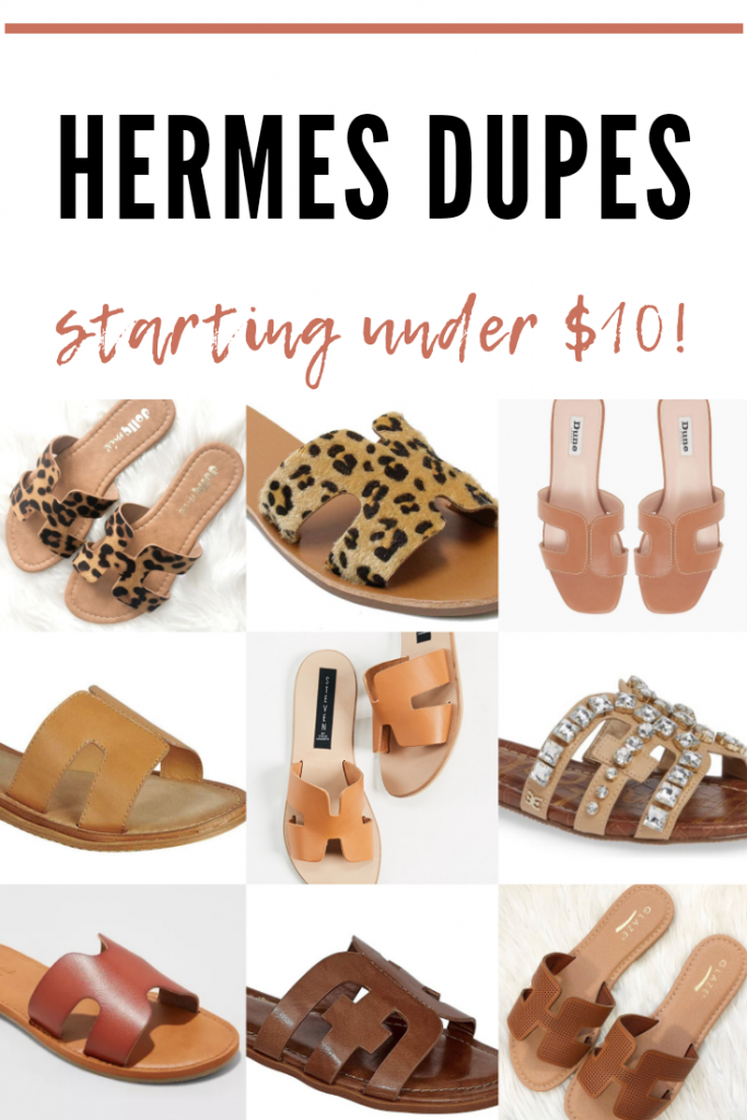 hermes sandals dupe amazon